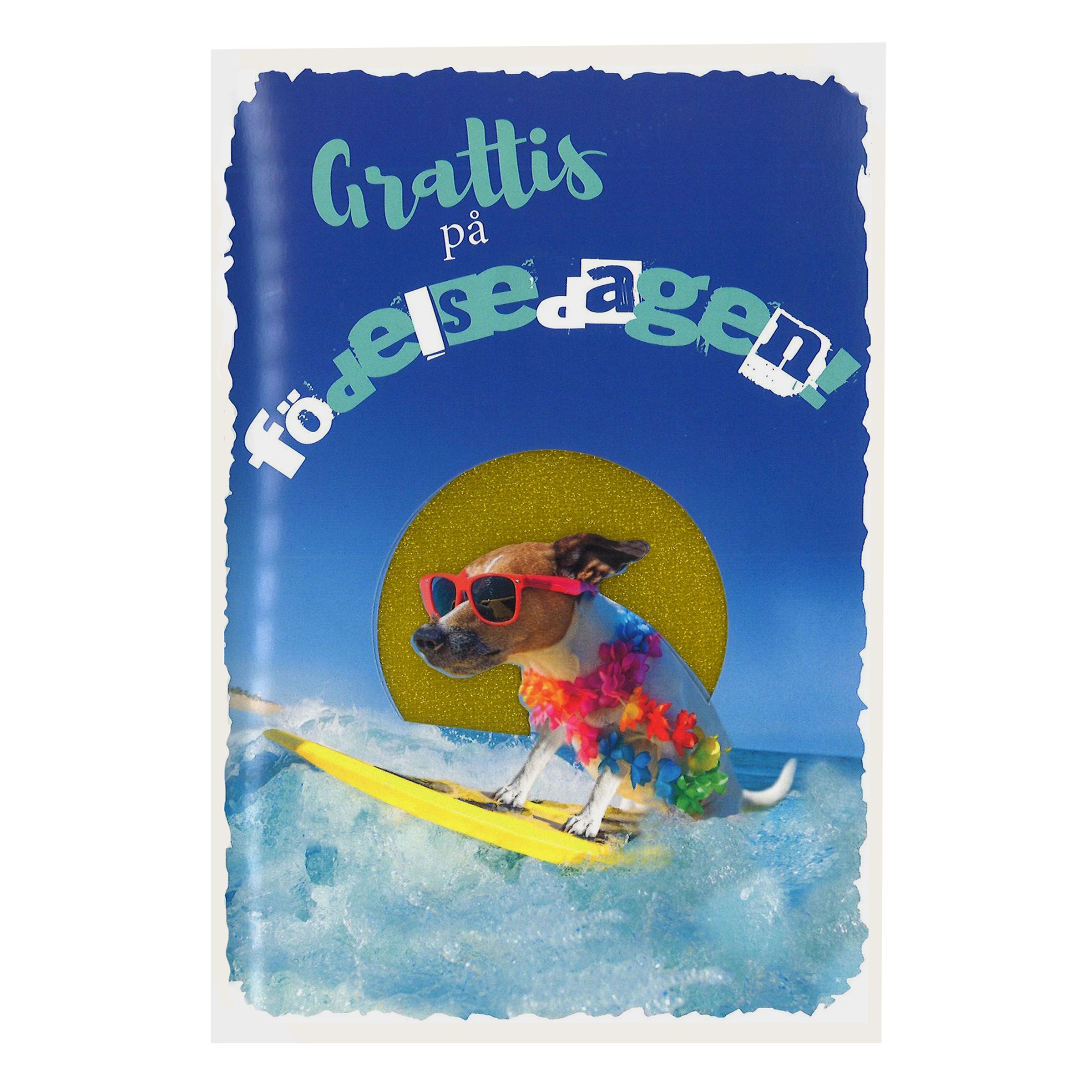 Musikkort Grattis på Födelsedagen | Hem - Festartiklar - Hälsningskort - Grattiskort & Födelsedagskort | Pryloteket