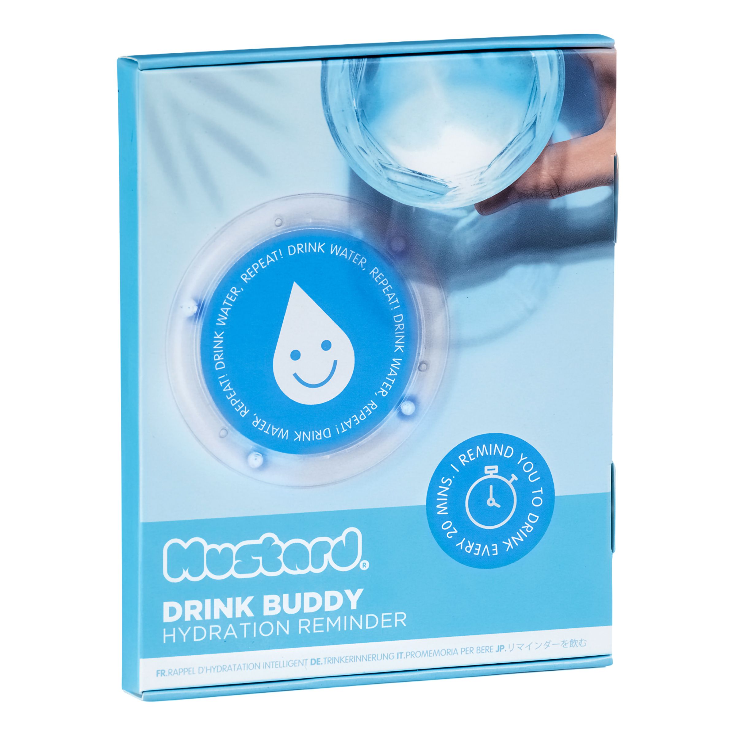 Mustard Drink Buddy Glasunderlägg | Hem - Roliga Prylar - Hem & Hushåll - På Skrivbordet | Party Outlet