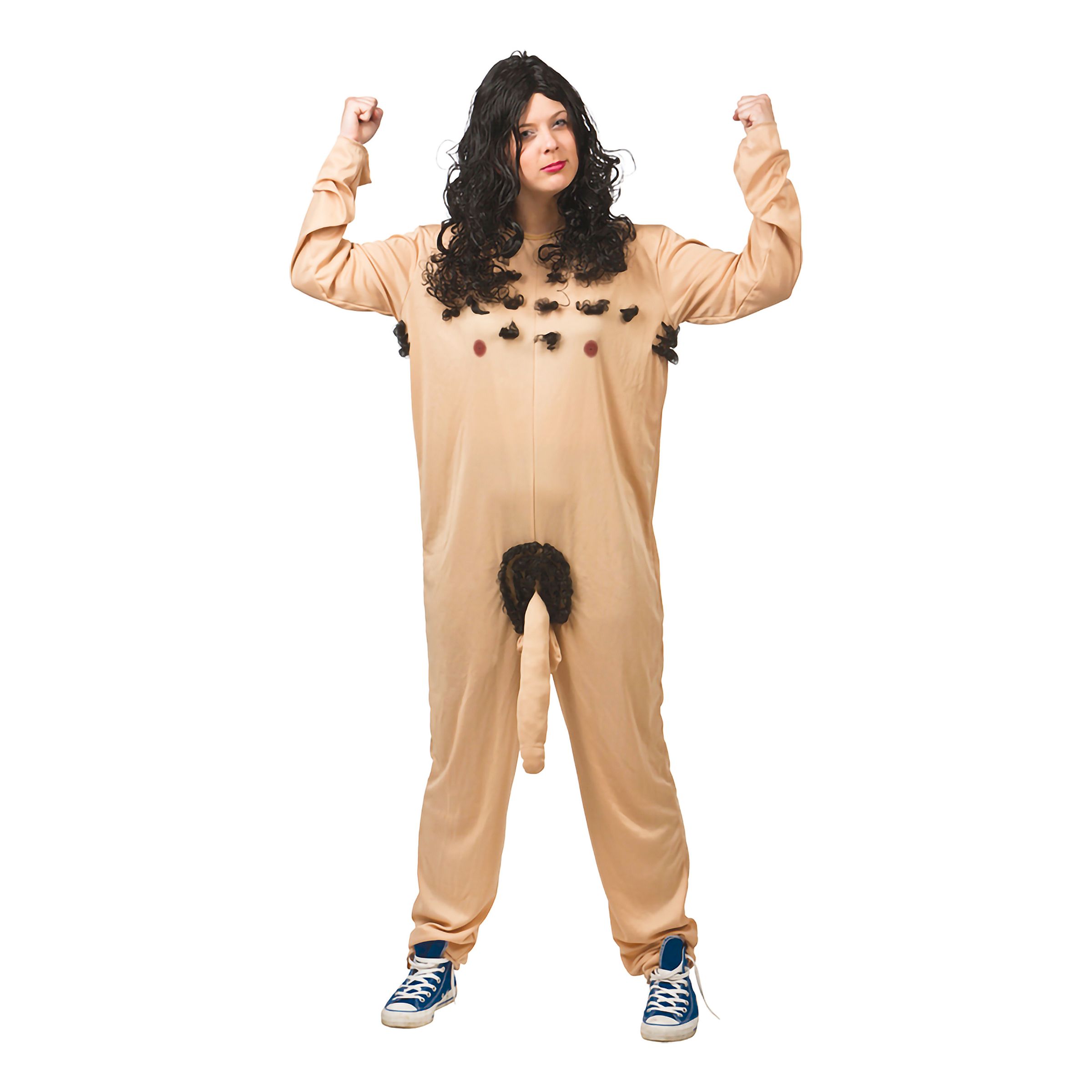 Naken Man Maskeraddräkt - Small/Medium