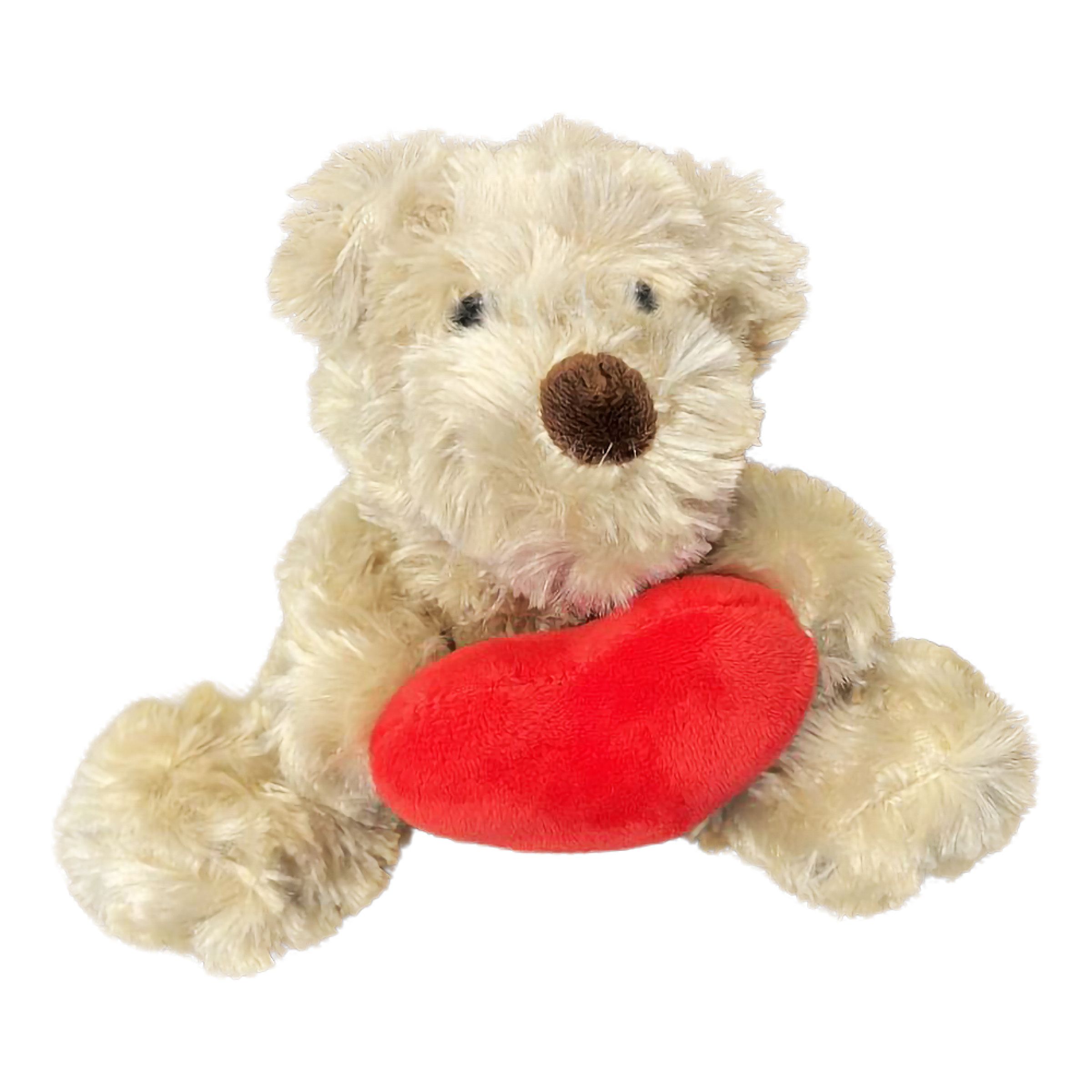 Nalle Teddy med Hjärta | Hem - Roliga Prylar - Hobby & Fritid - Samlarprylar - Gosedjur | Party Outlet