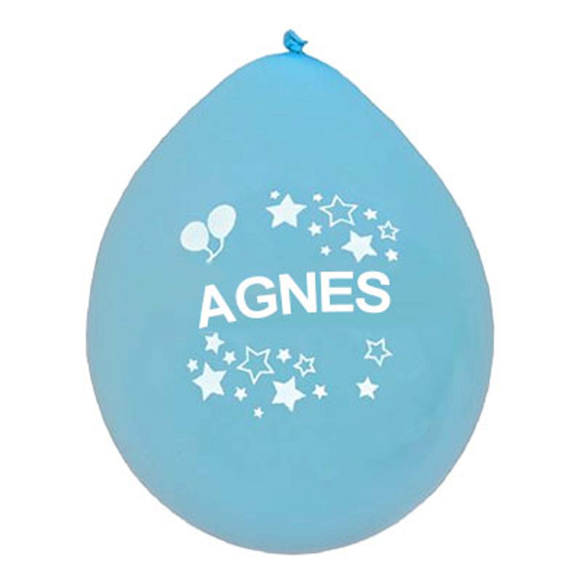 Läs mer om Namnballonger - Agnes