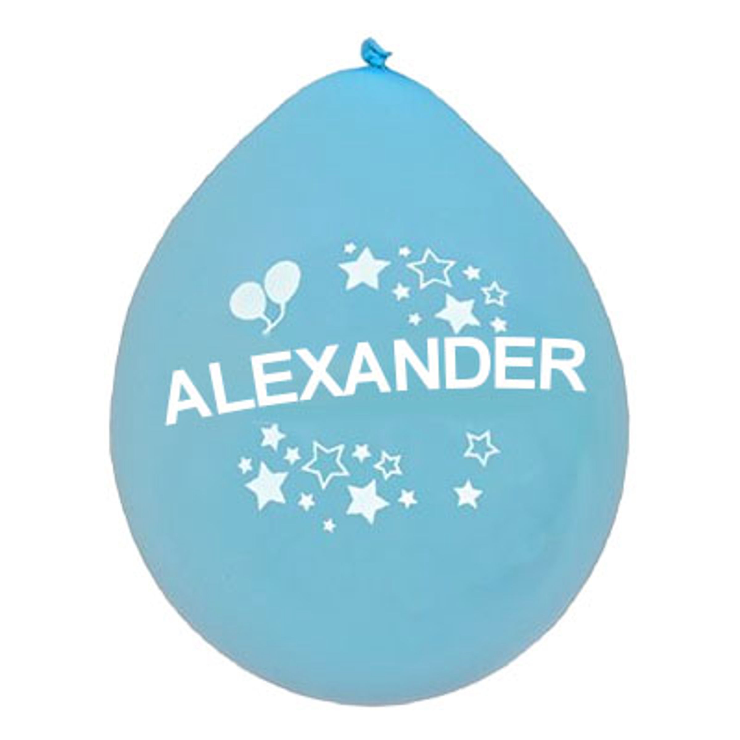 Namnballonger - Alexander