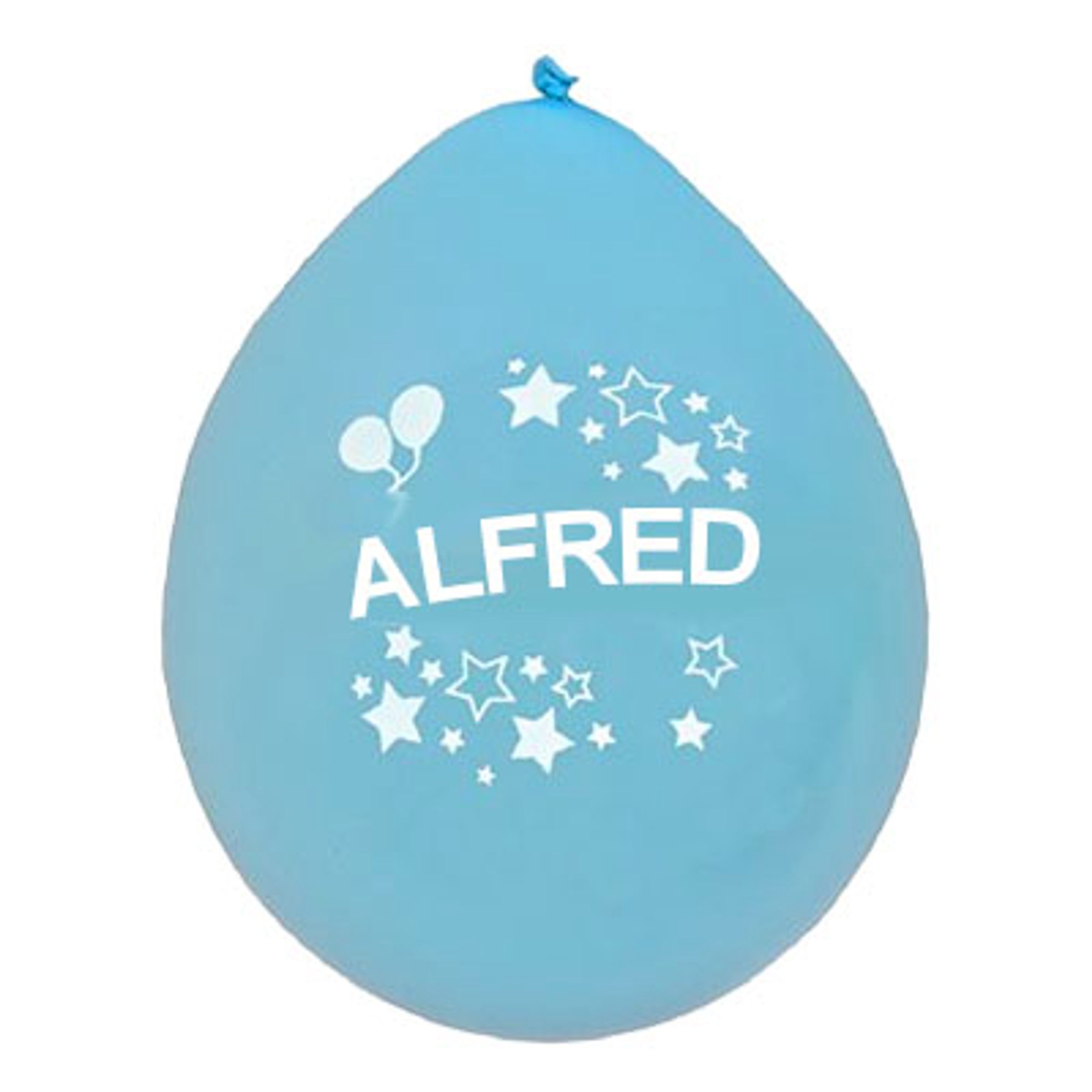 Namnballonger - Alfred