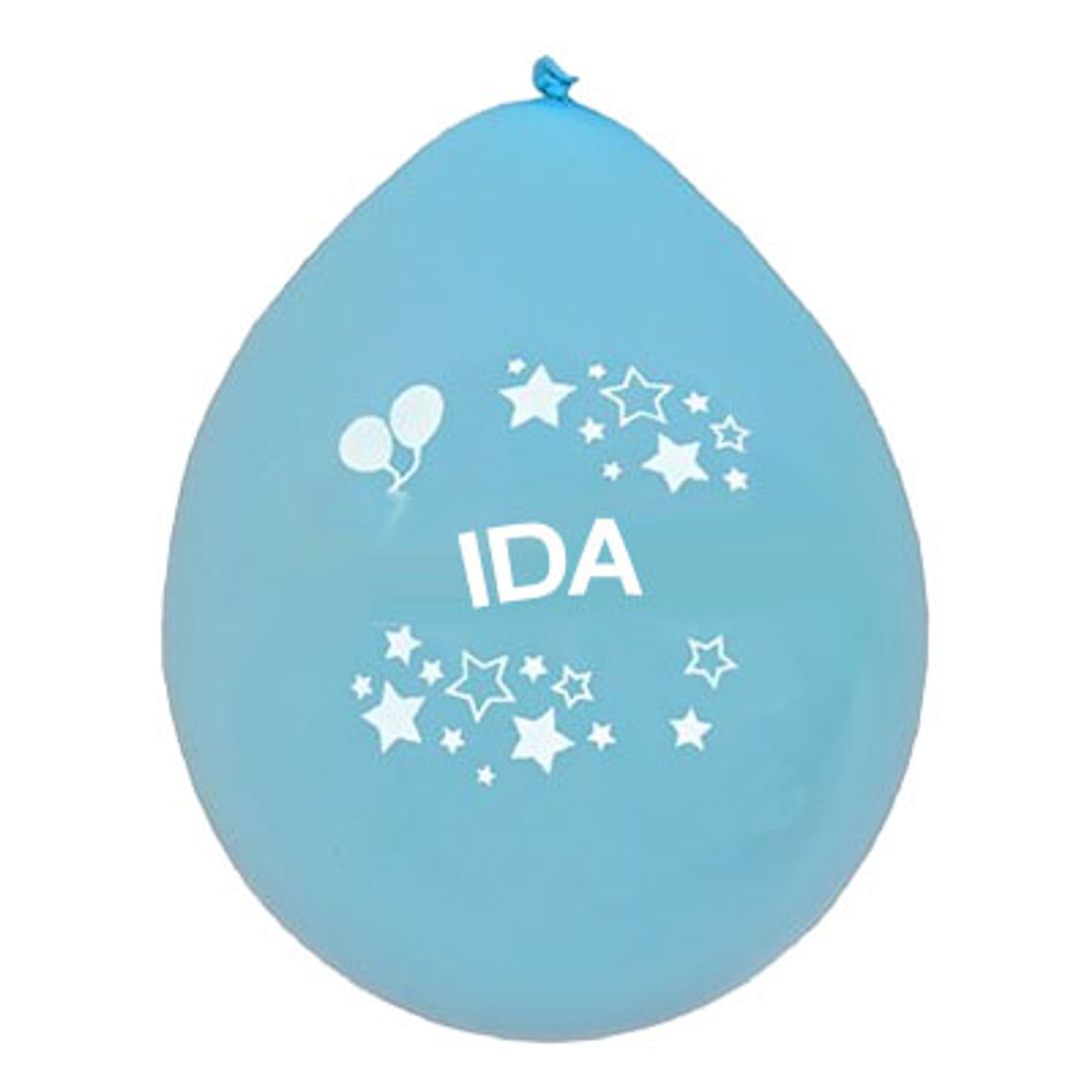 Namnballonger - Ida