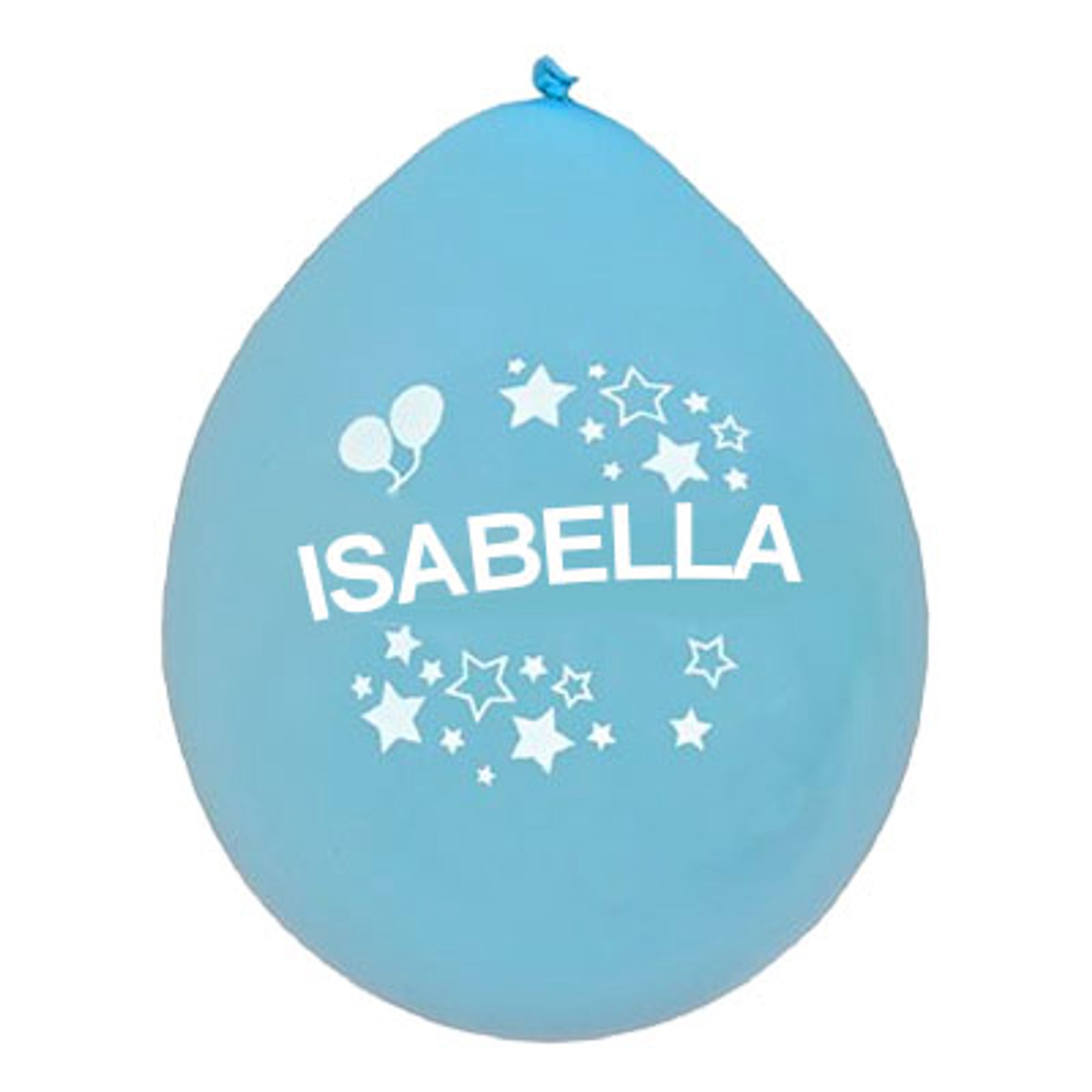 Namnballonger - Isabella