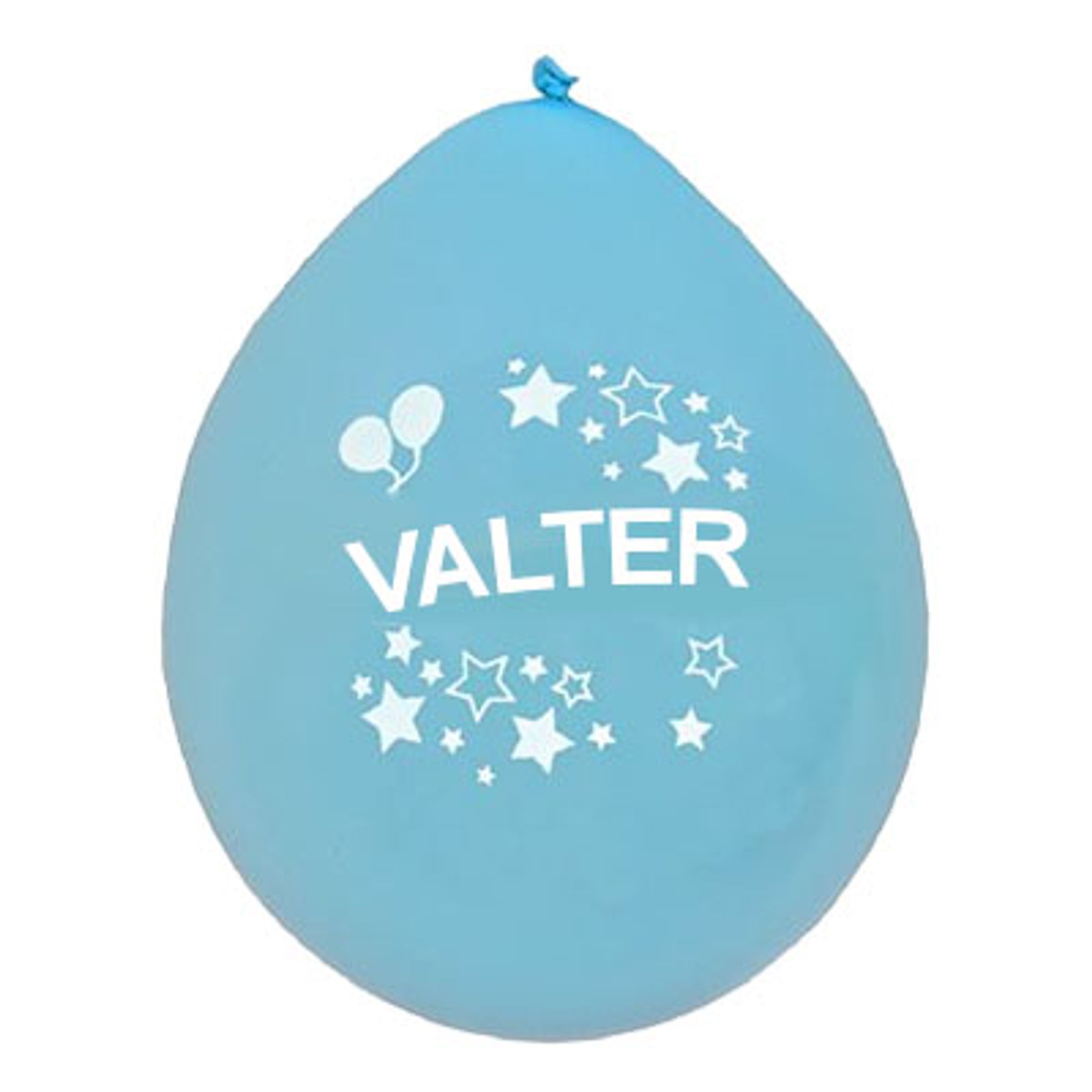 Namnballonger - Valter