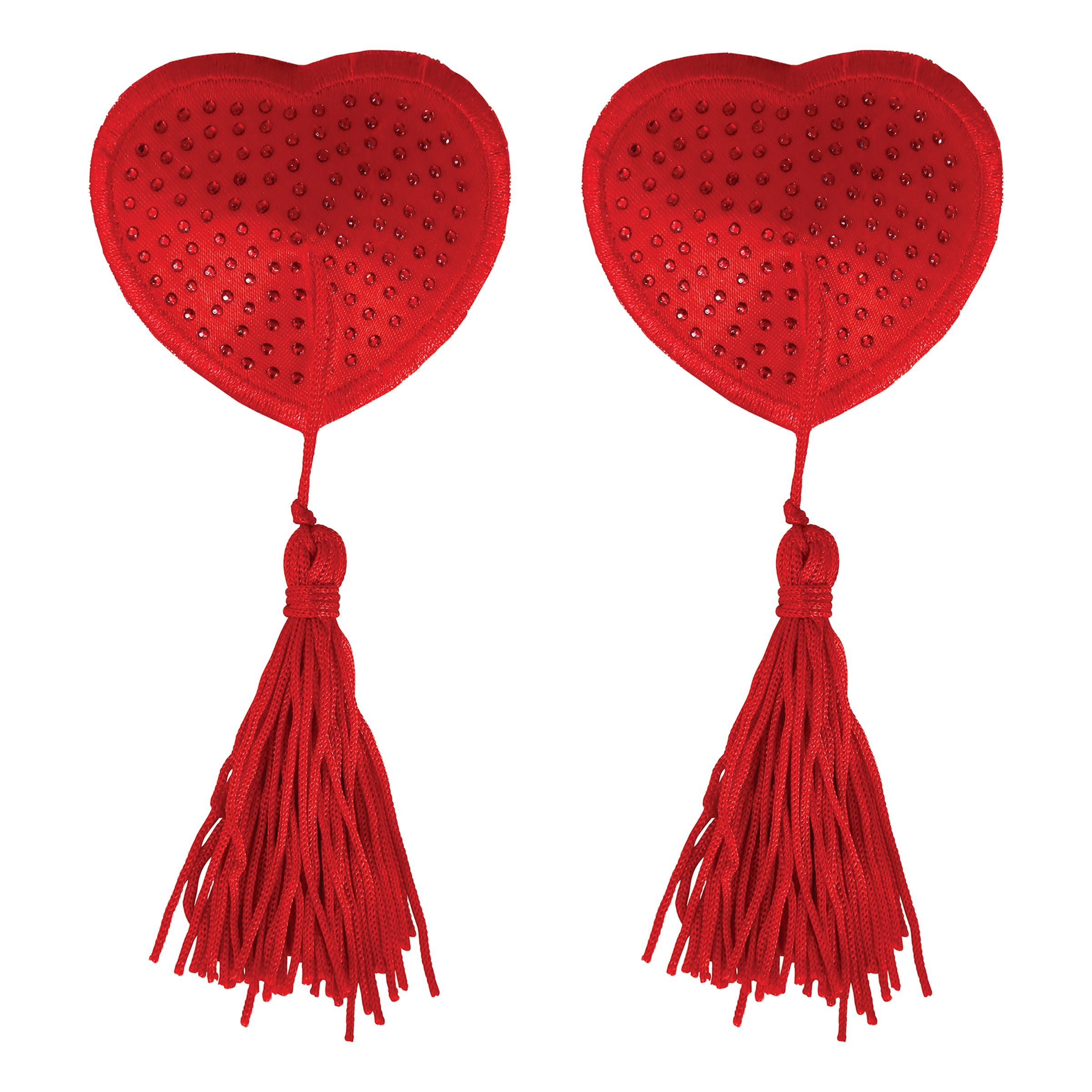 Nipple Covers Hjärta med Tofs - One size | Hem - Roliga Prylar - Sex & Lust - Sexspex | Pryloteket