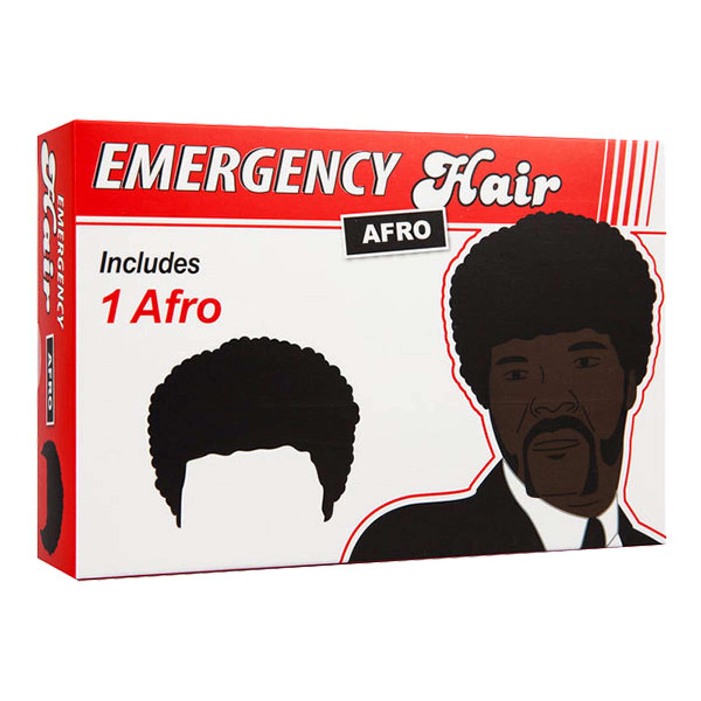 Nödfallsperuk Afro - One size