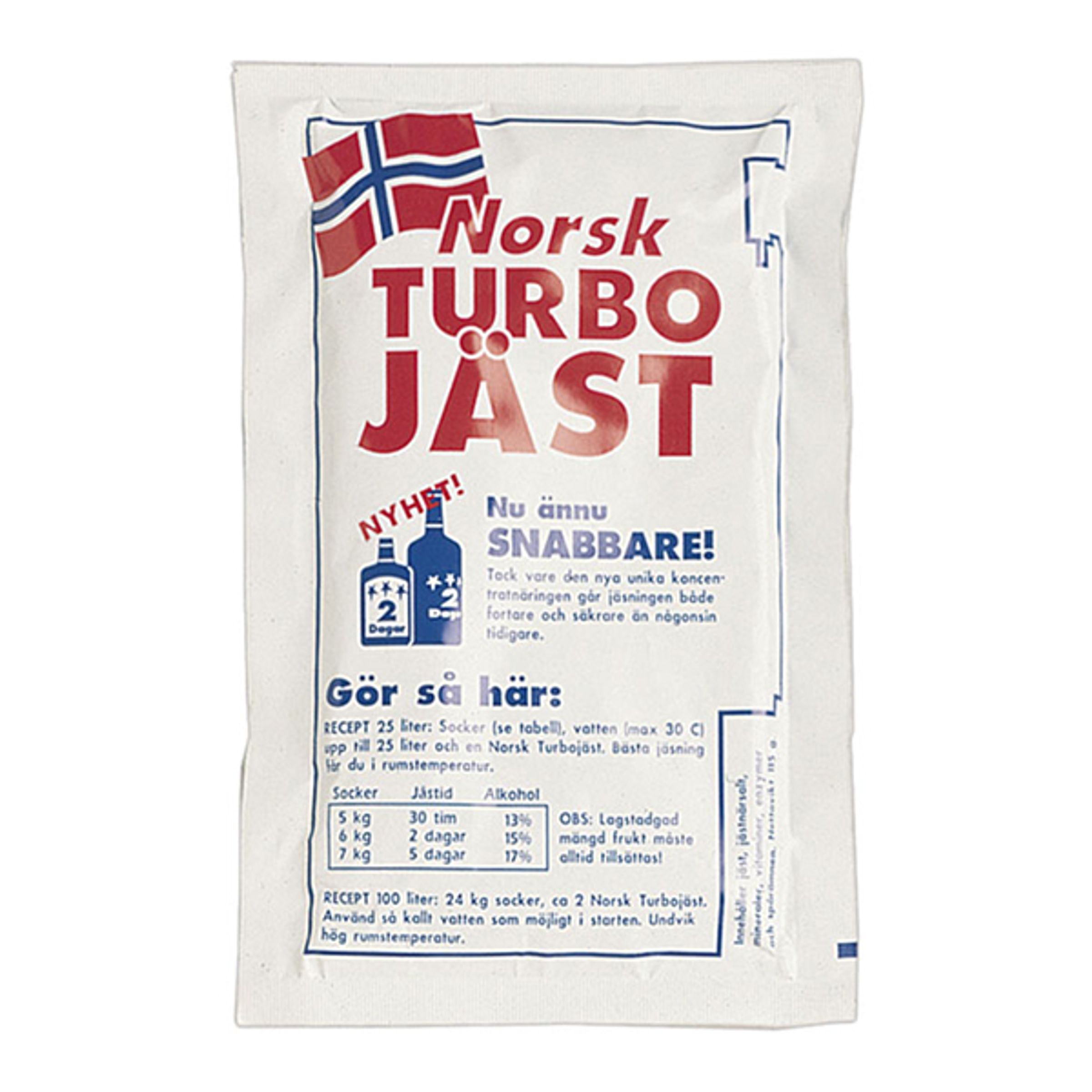 Norsk Turbojäst - 6 kg