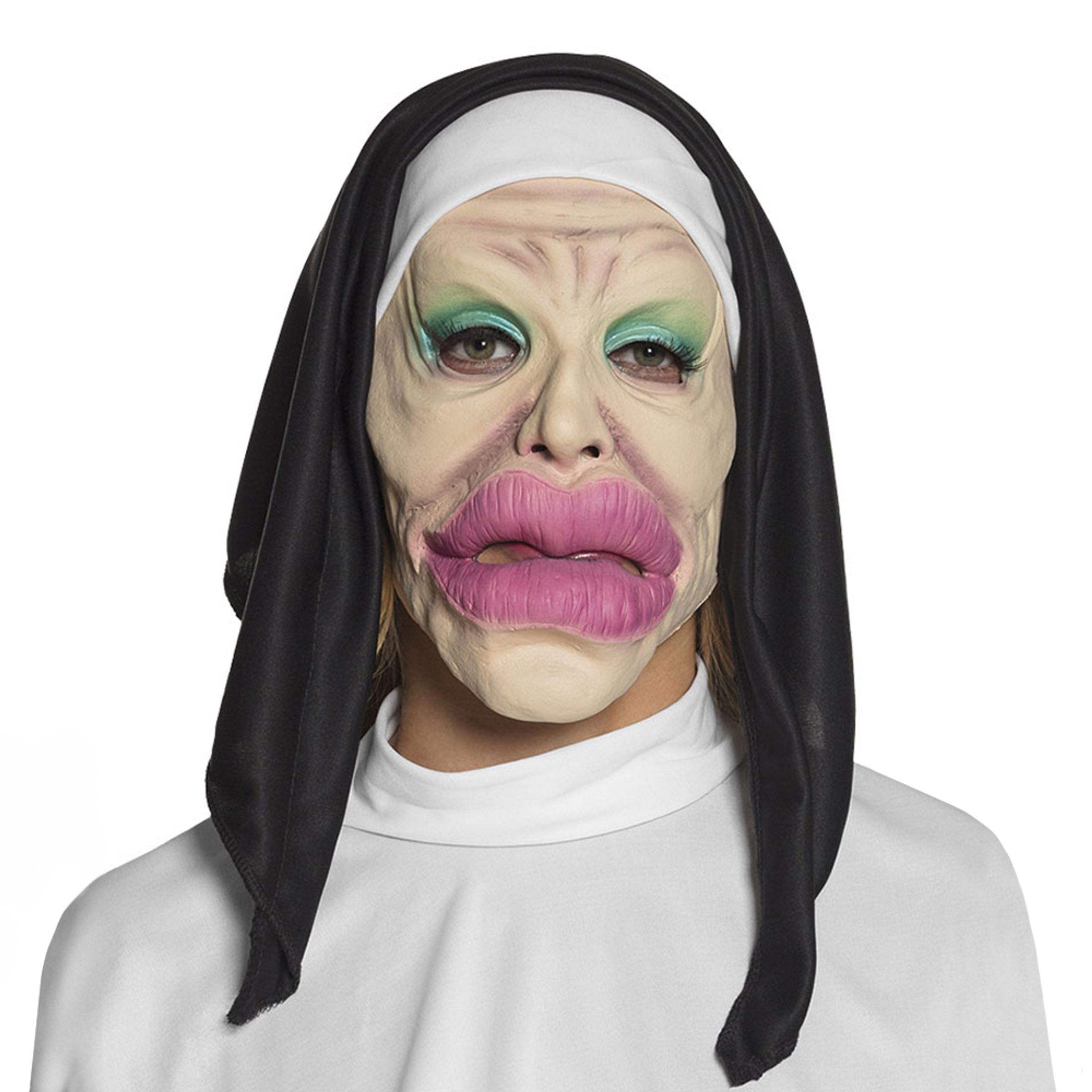 Nunna Mask Heliga Läppar - One size