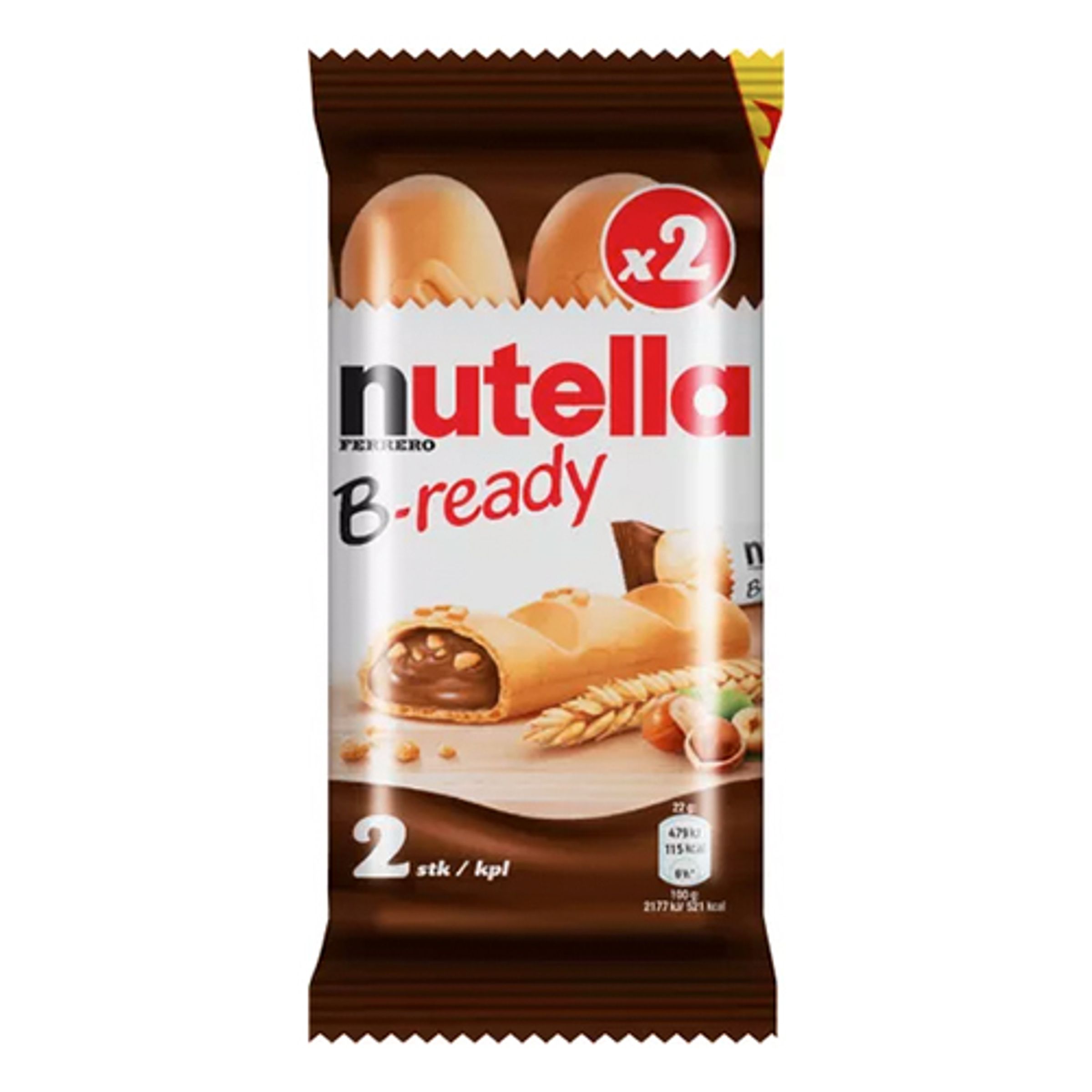 Läs mer om Nutella B-Ready - 2-pack