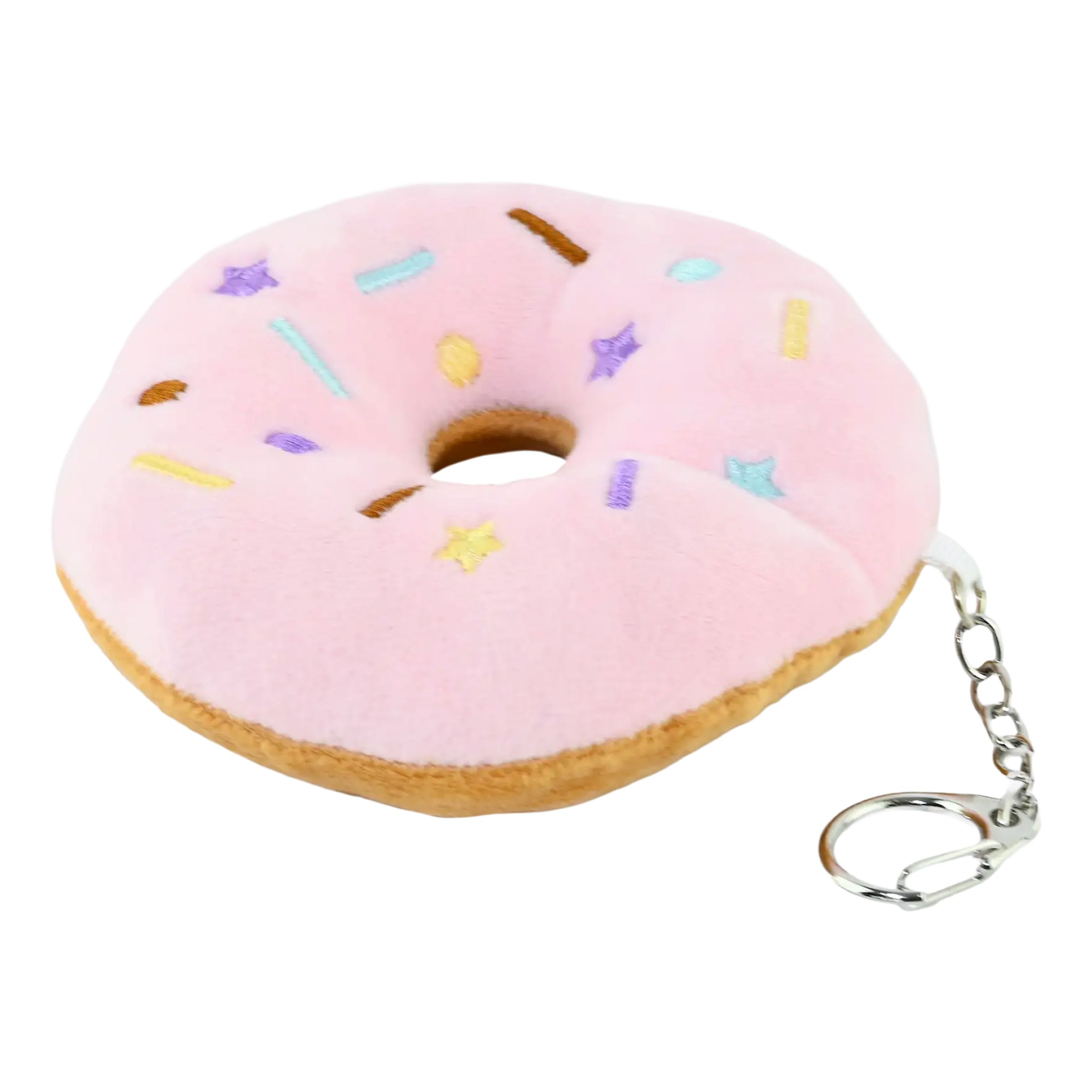 Nyckelring Donut Rosa | Hem - Roliga Prylar - Accessoarer - Nyckelringar & Nyckelband | Pryloteket