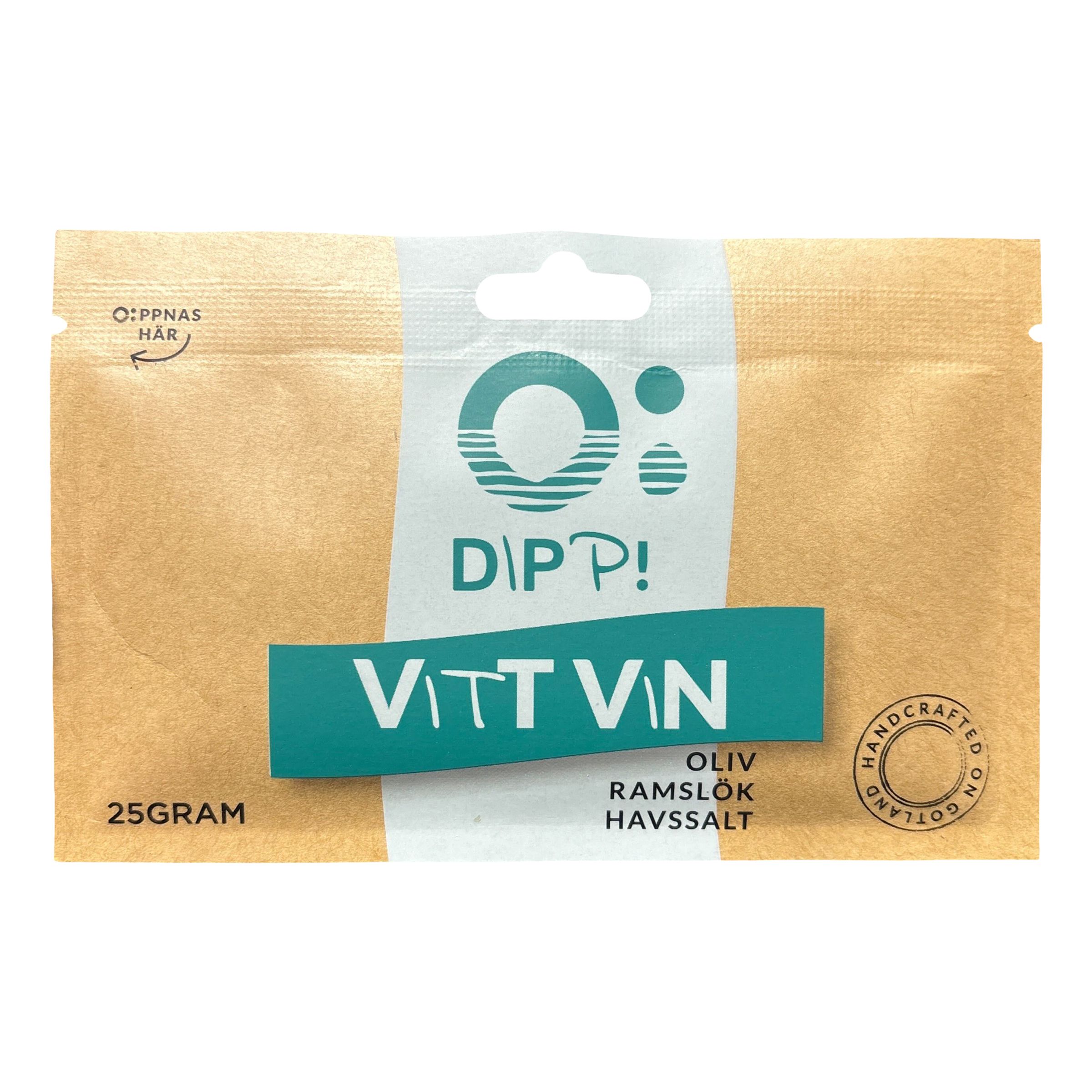 Ö-Chips Dippmix Vitt Vin Oliv Ramslök Havssalt - 25 g | Hem - Godis & Läsk - Snacks - Dipmix | Pryloteket