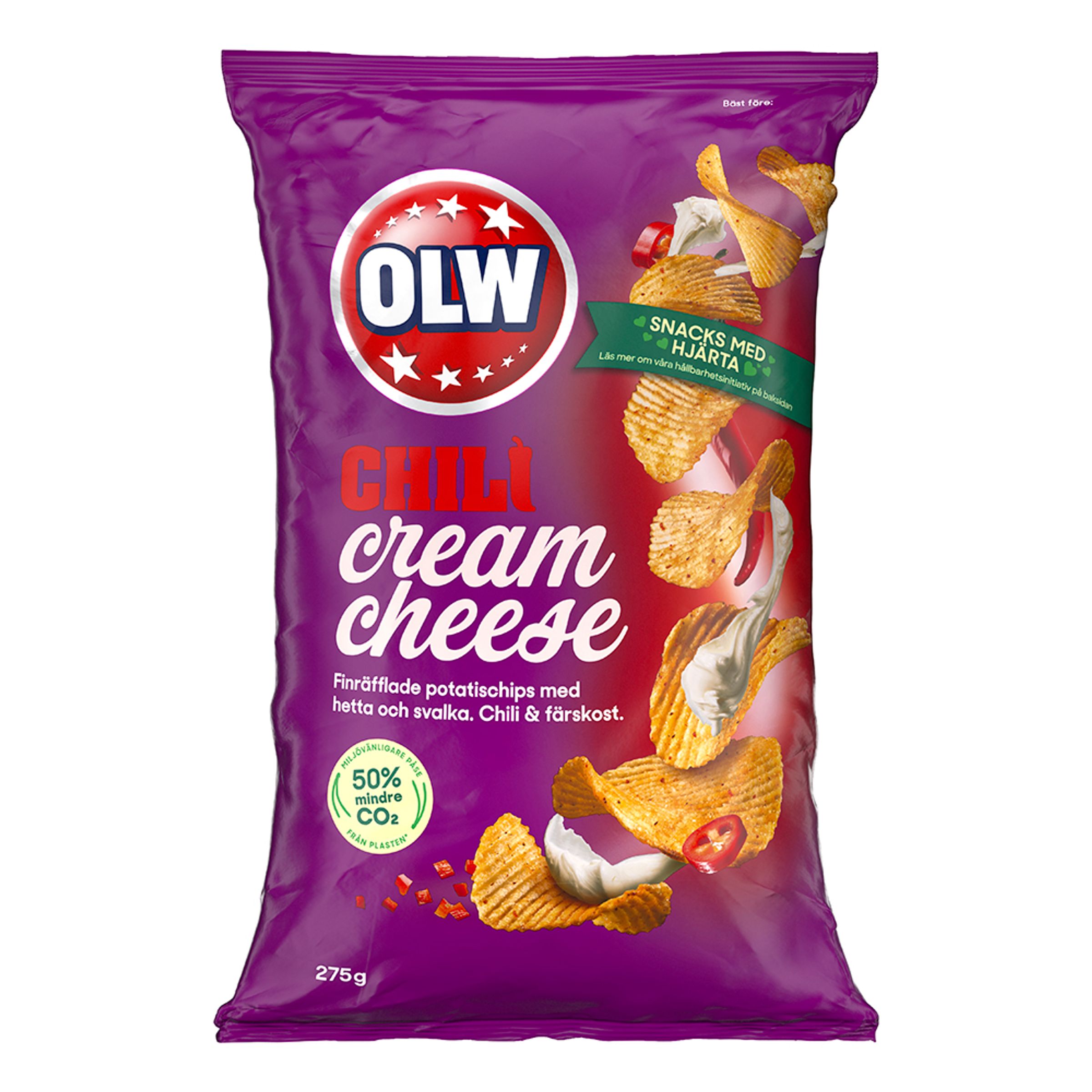 OLW Chili Cream Cheese 275 gram - 275 gram