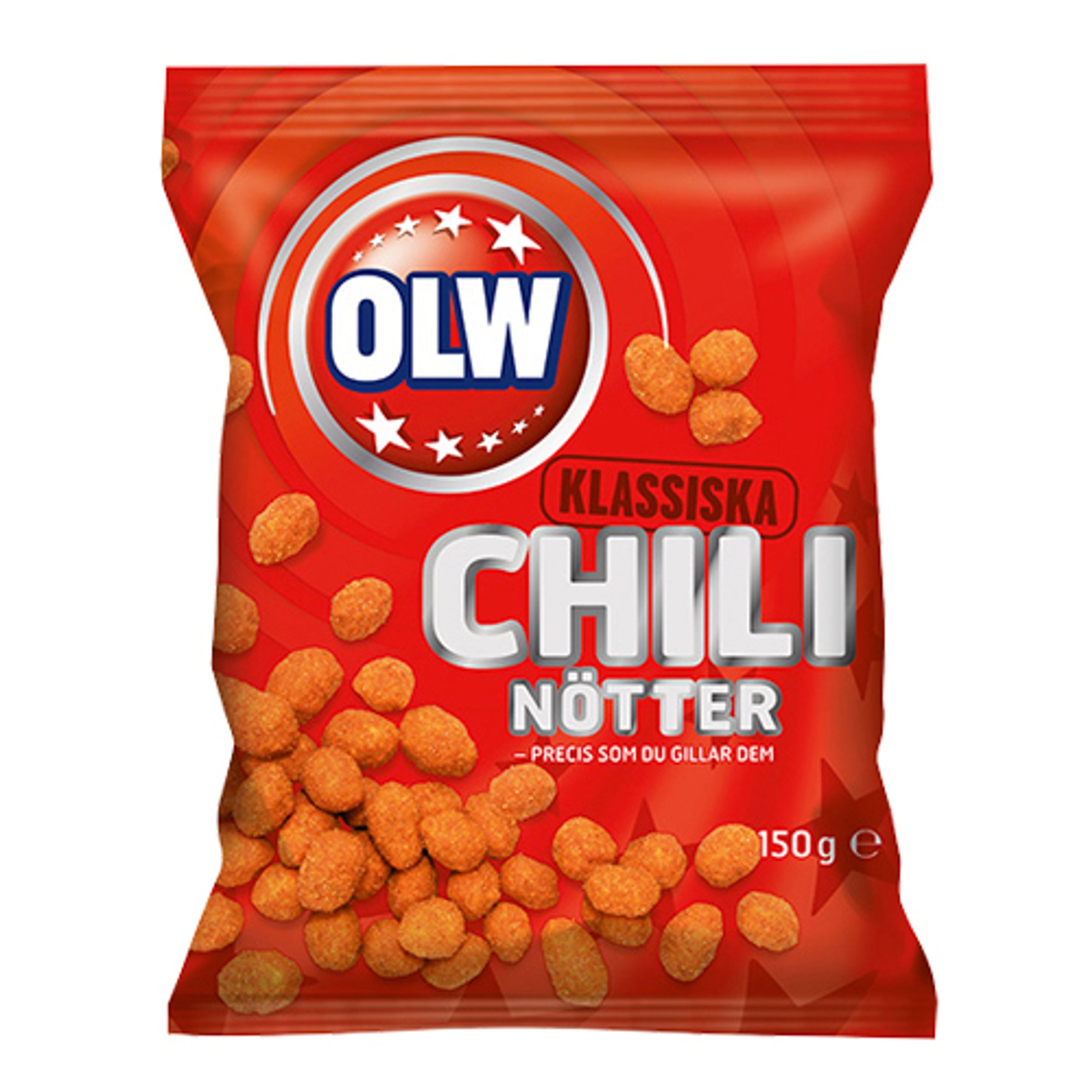 Läs mer om OLW Chilinötter - 150 gram