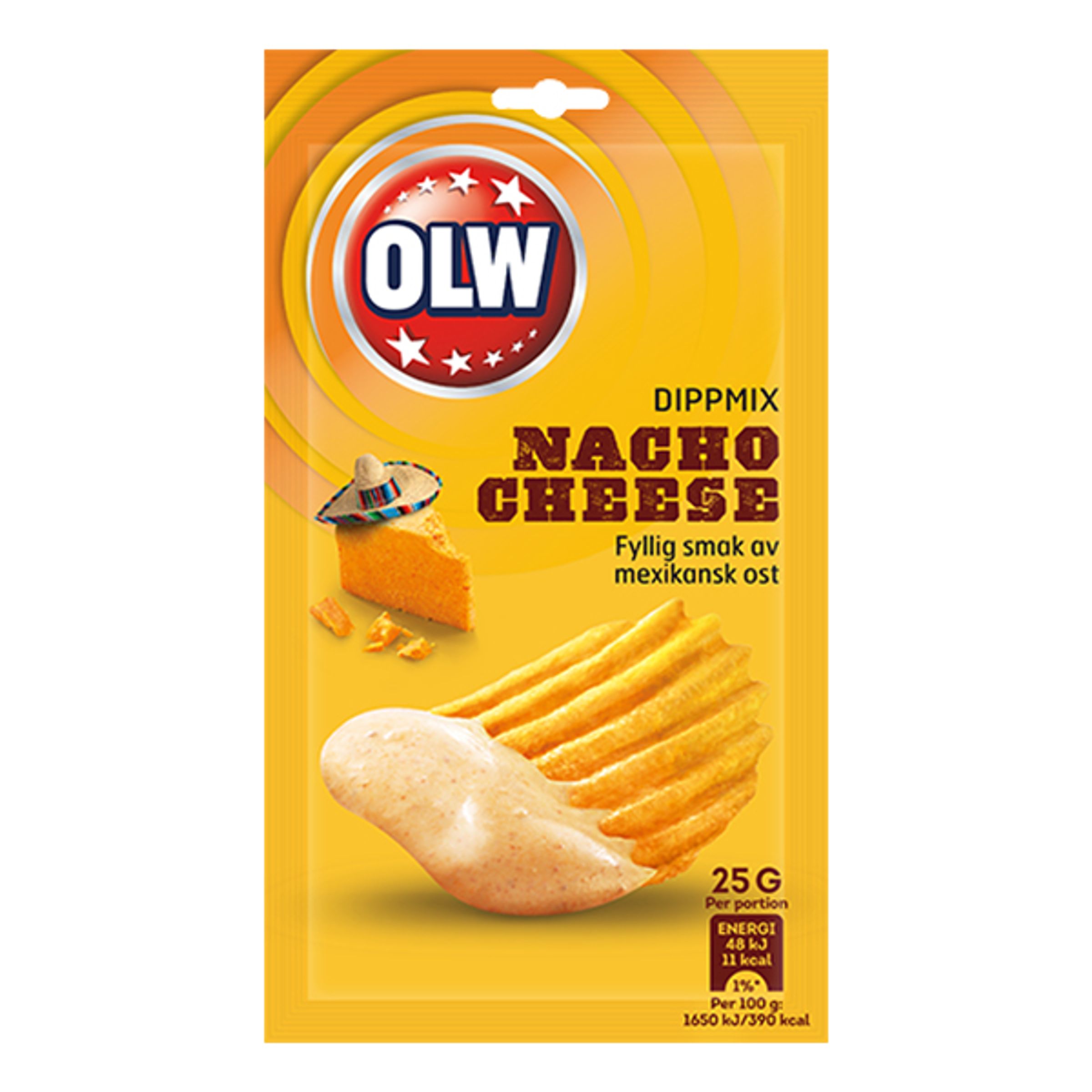 OLW Dippmix Nacho Cheese - 25 gram