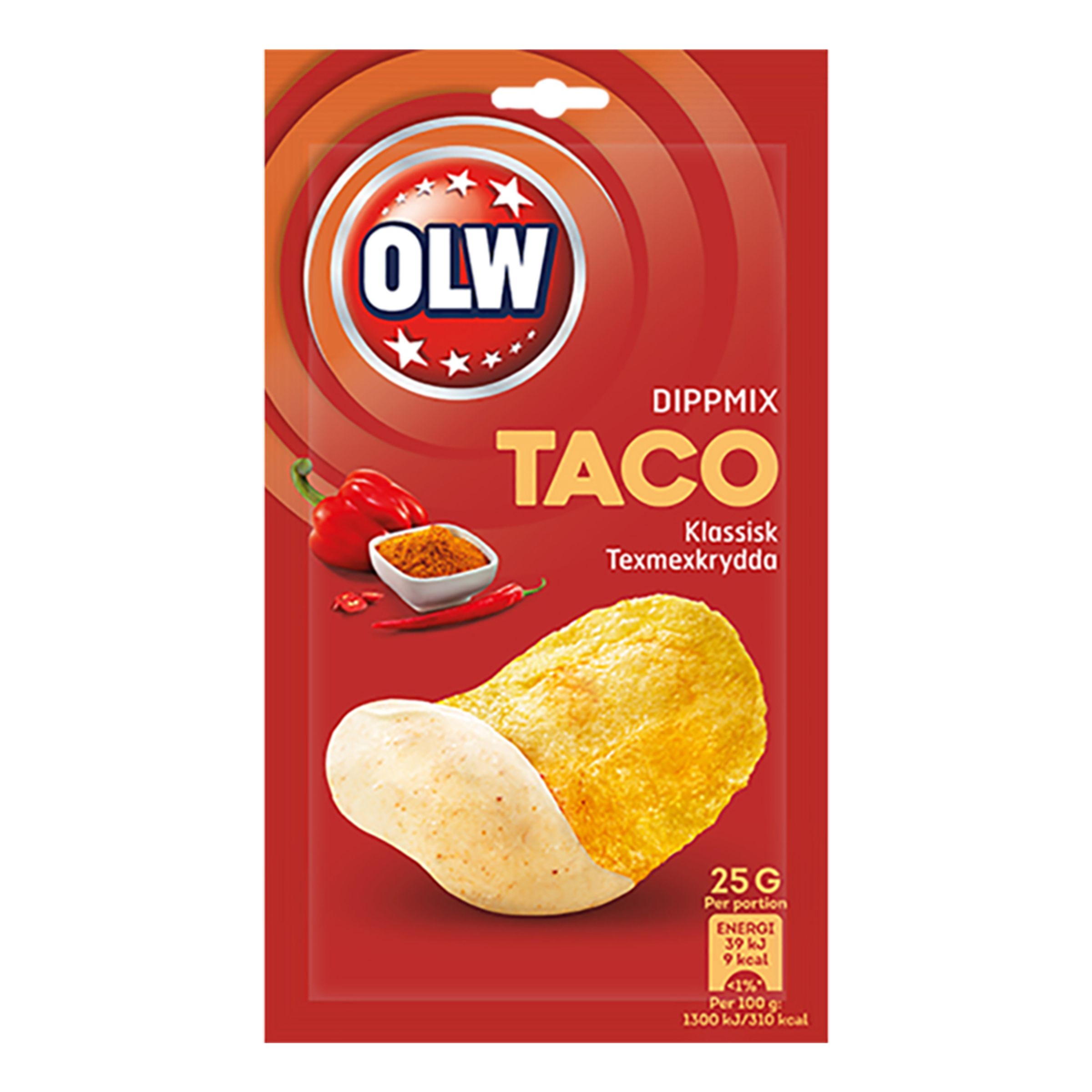 OLW Dippmix Taco - 25 gram