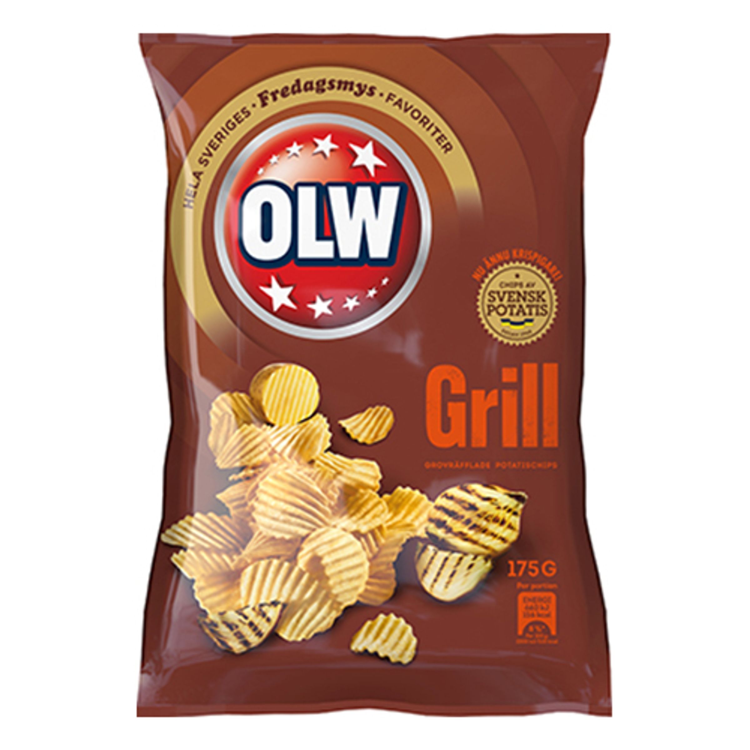 Läs mer om OLW Grill Chips - 175 gram