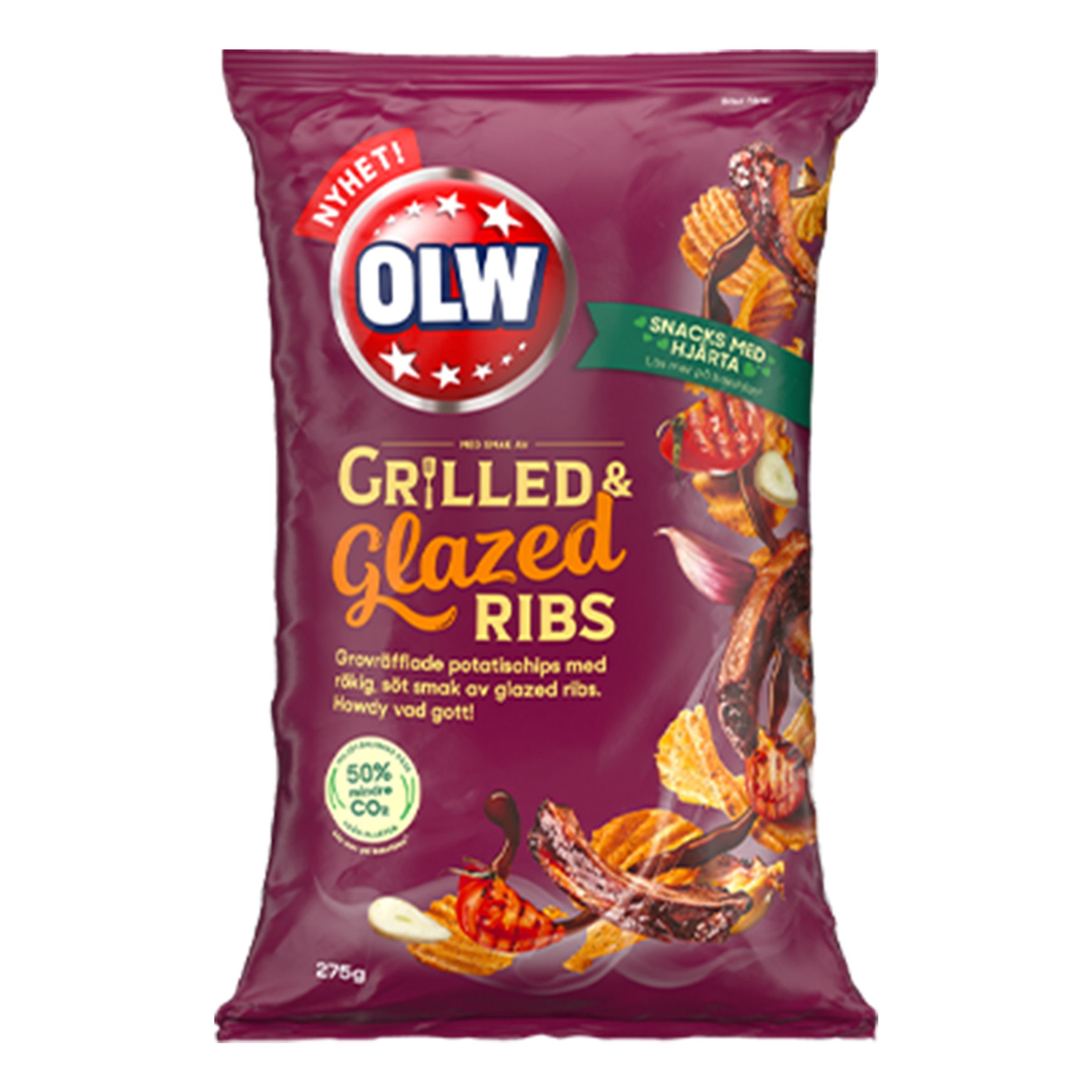 OLW Grilled & Glazed Ribs - 275 gram