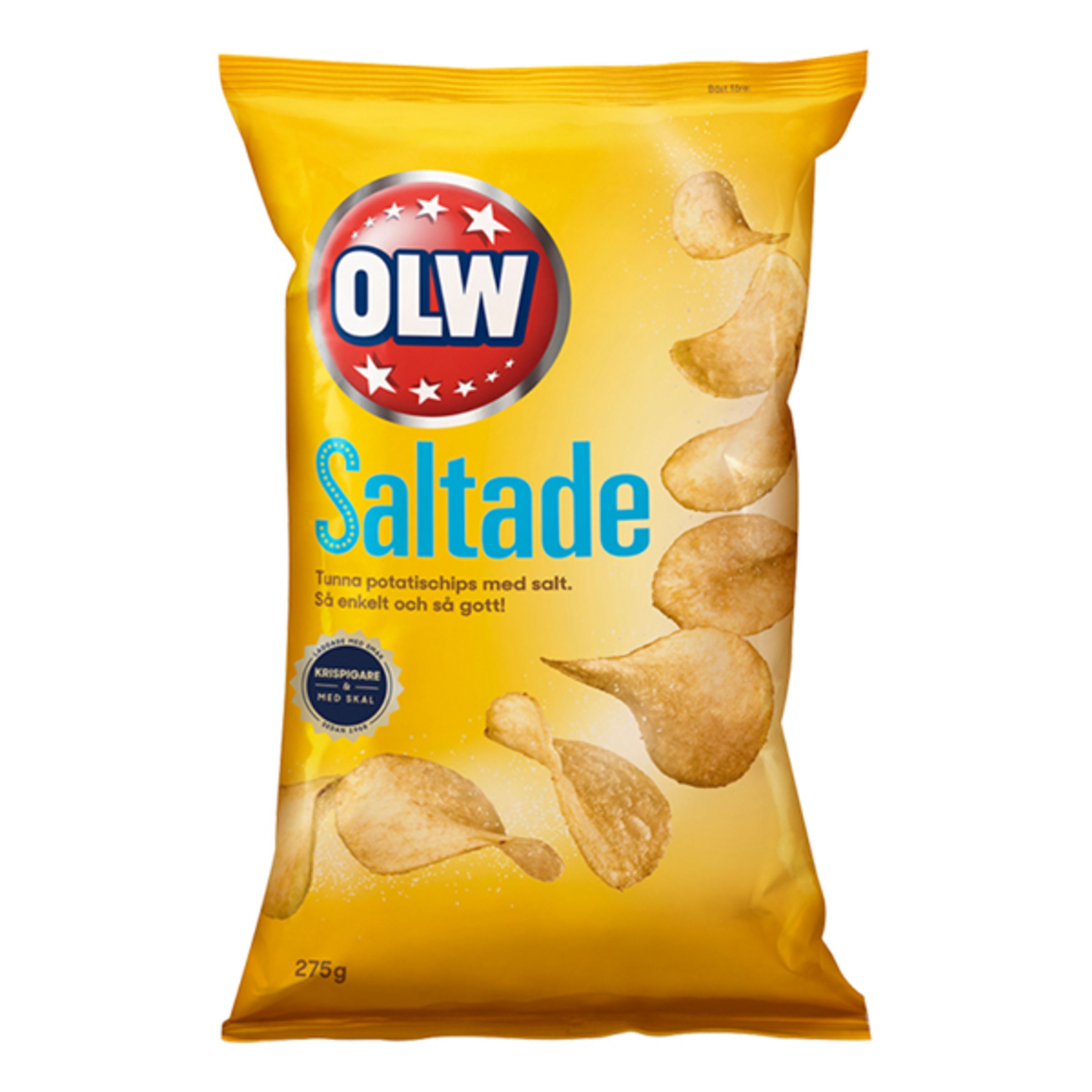 Läs mer om OLW Saltade Chips - 175 gram