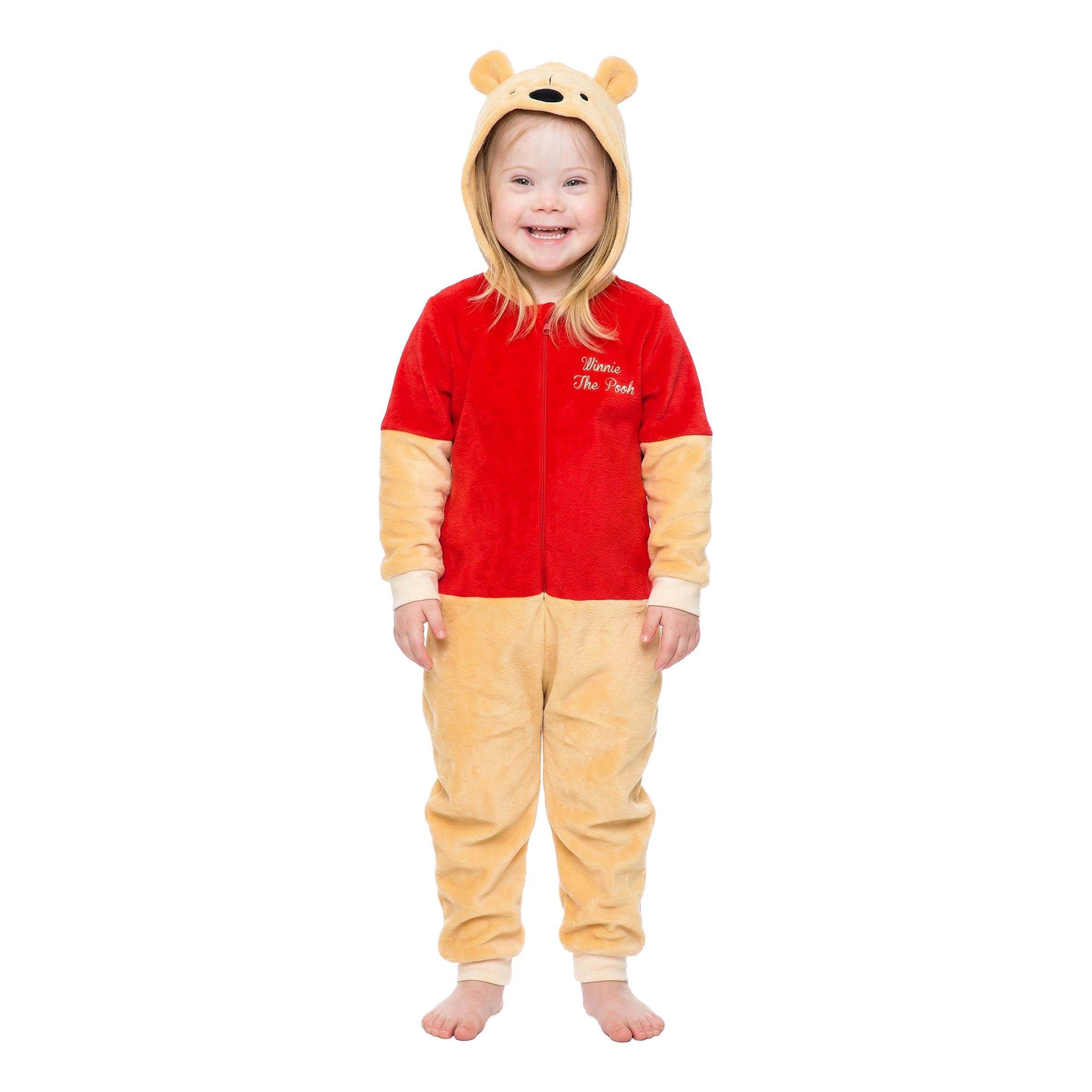 Onesie Winnie The Pooh&trade; Barn Maskeraddräkt - Medium | Hem - Maskerad - Maskeraddräkter - Barndräkter | Pryloteket