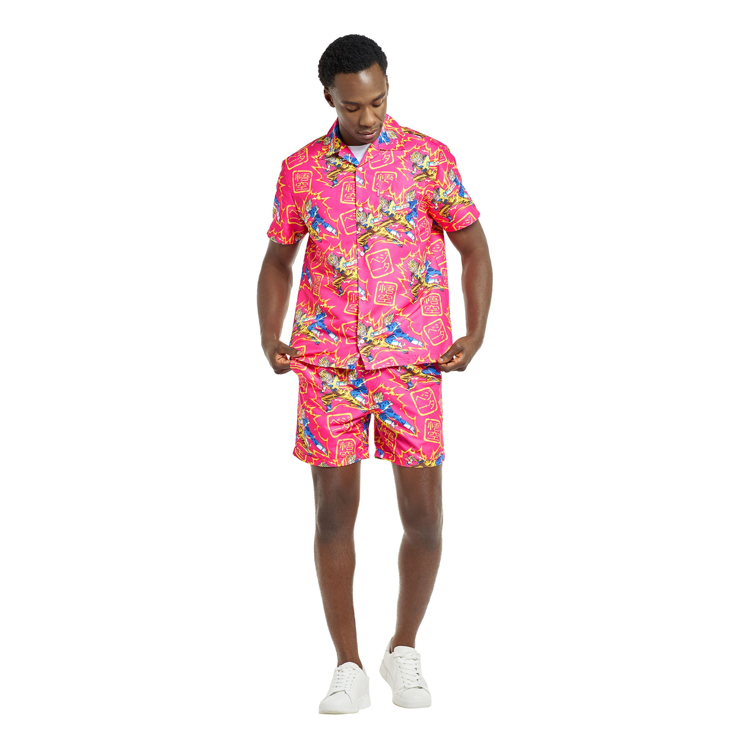 OppoSuits Dragon Ball Z Shorts Kostym - Medium | Hem - Maskerad - Maskeraddräkter - Herrdräkter | Pryloteket