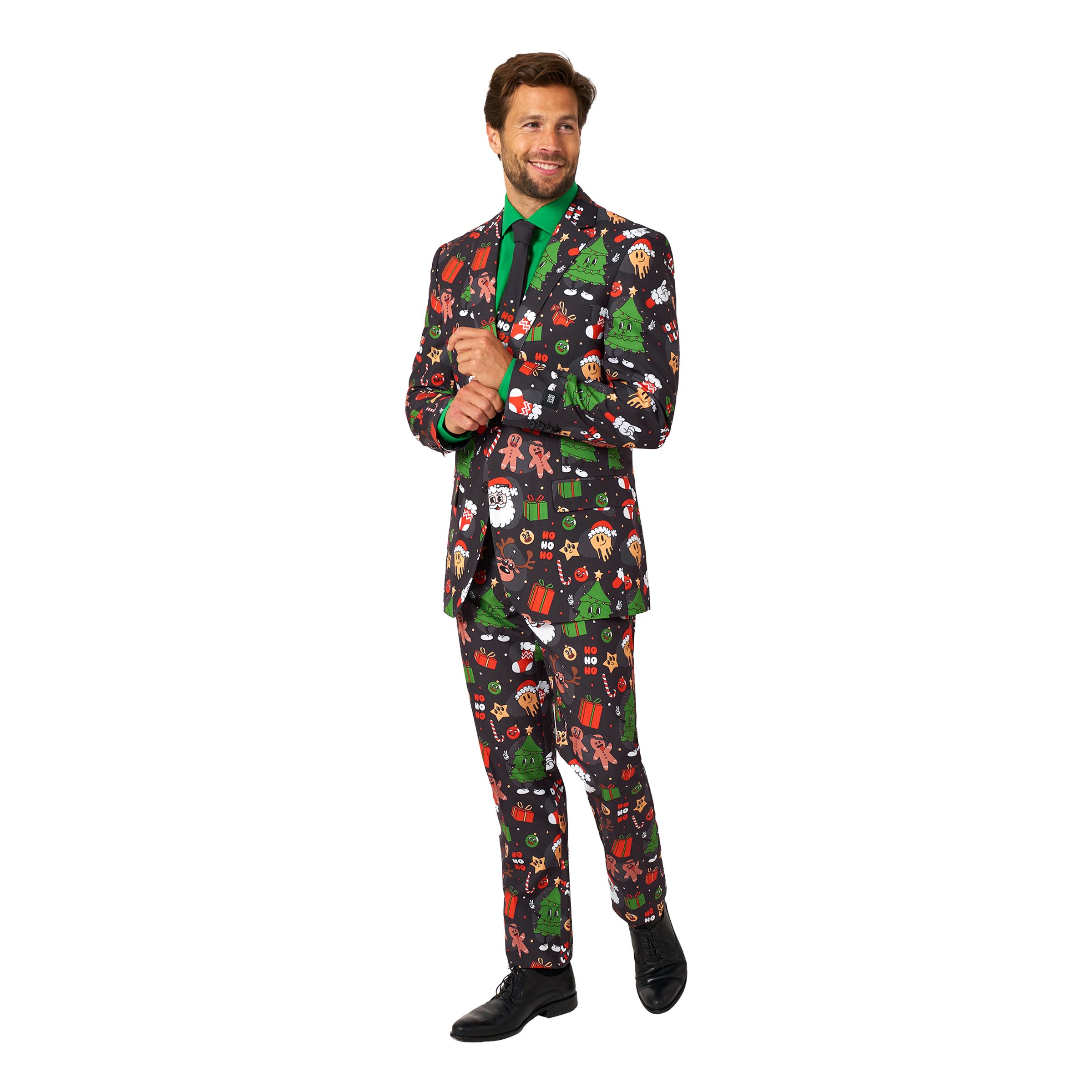 OppoSuits Merry Jinglejoy Kostym - 62