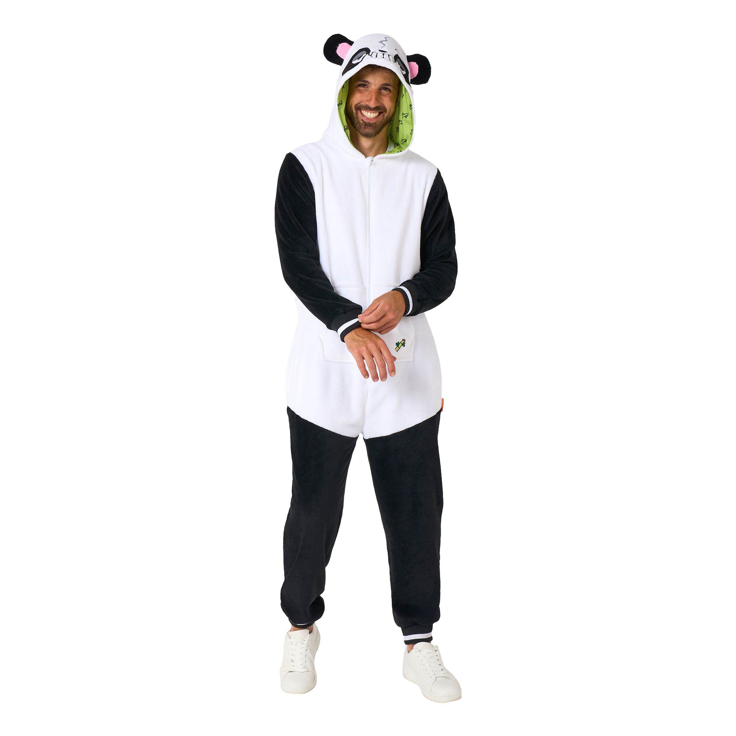 OppoSuits Panda Onesie - X-Small | Hem//Maskerad//Maskeraddräkter//Damdräkter | PartyOutlet