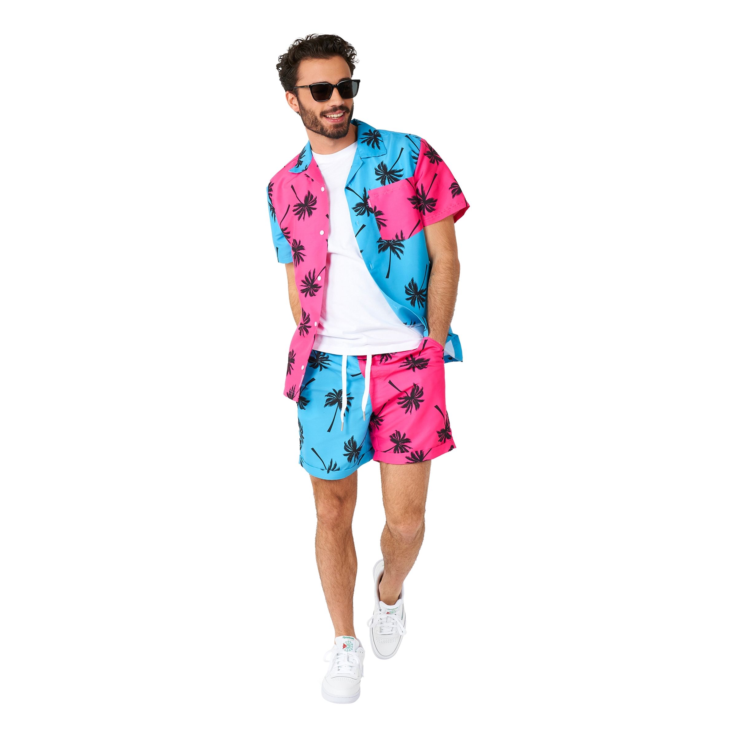 OppoSuits Parallel Palm Shorts Kostym - Large