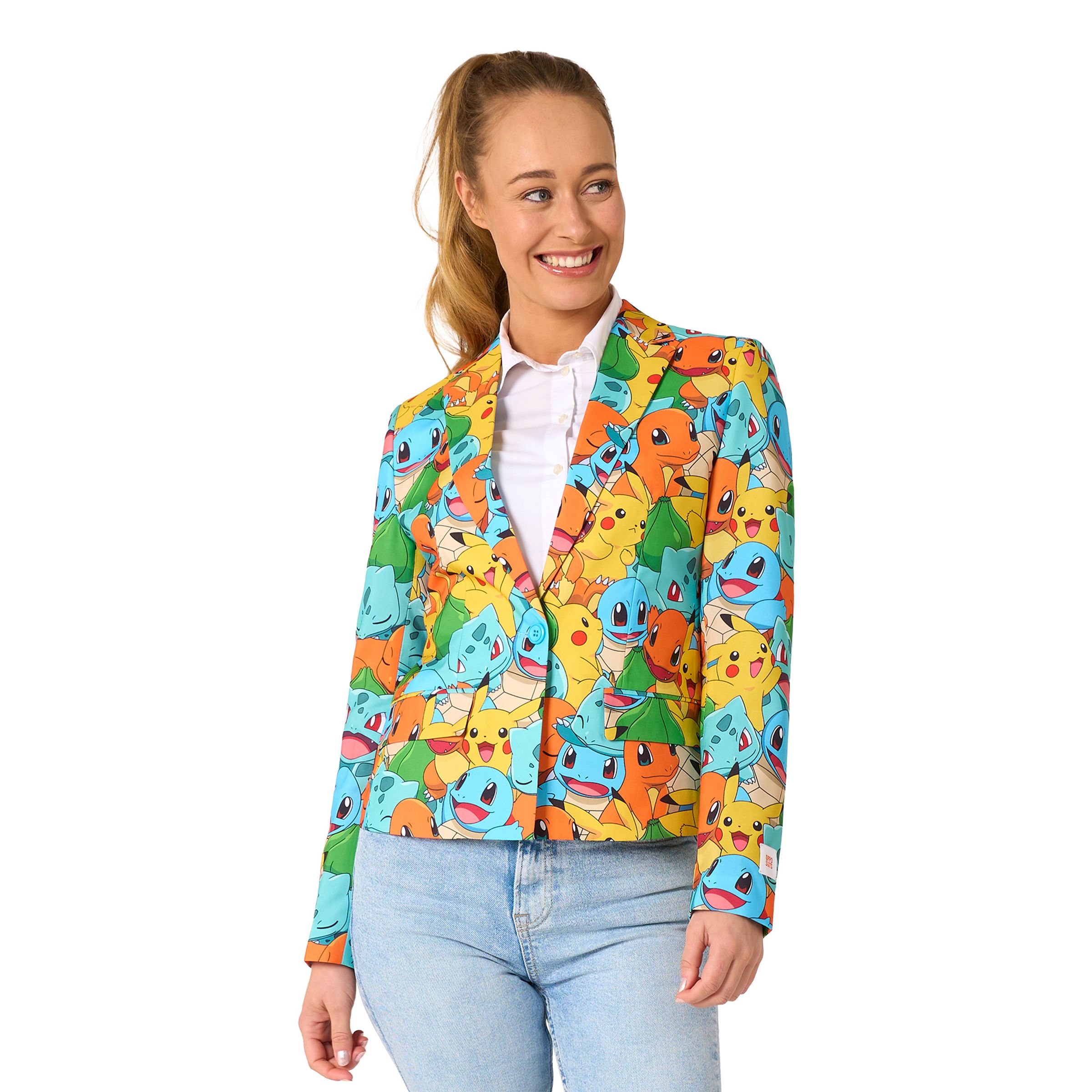 OppoSuits Pokémon Dam Kavaj - XX-Large | Hem - Maskerad - Maskeraddräkter - Damdräkter | Pryloteket