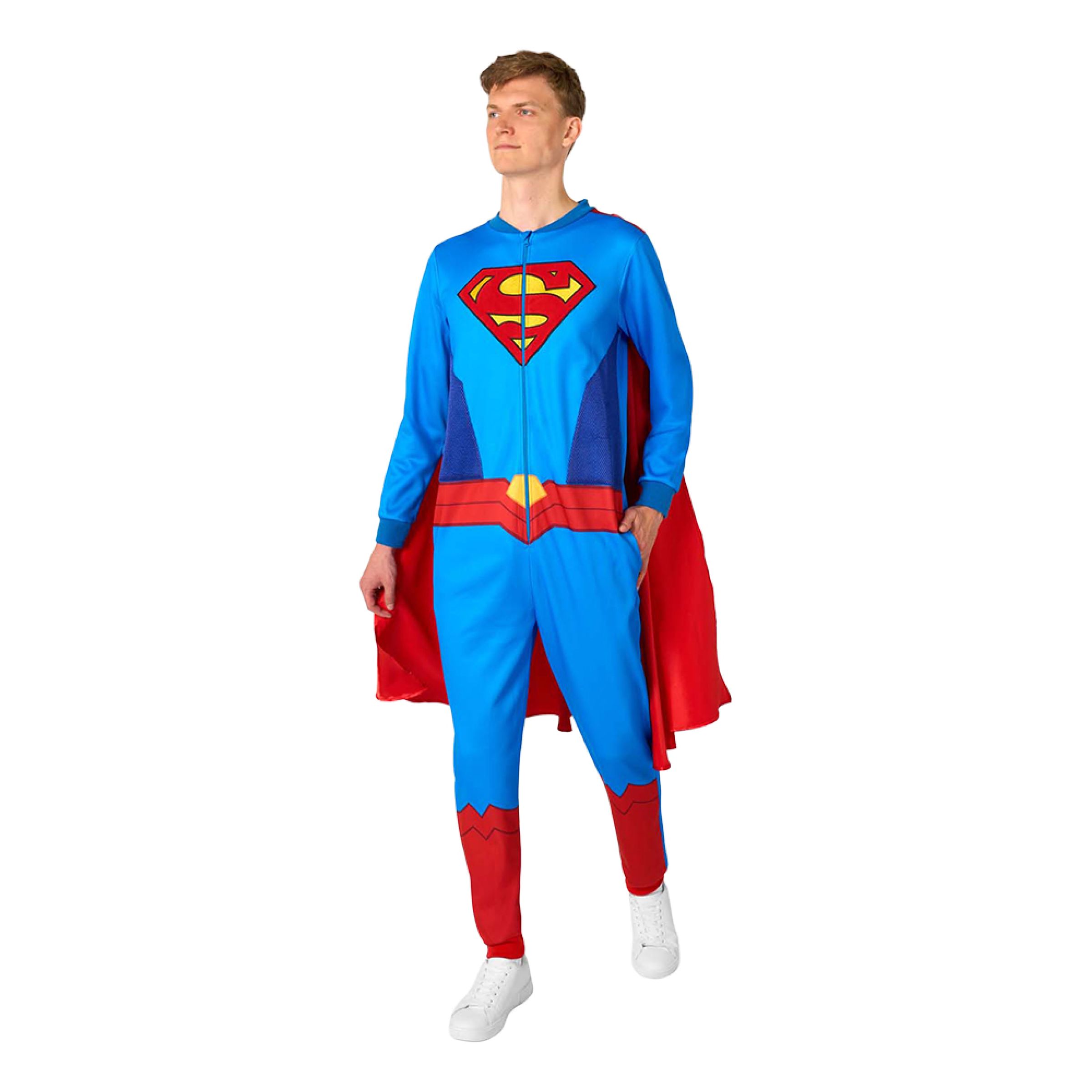 OppoSuits Superman&trade; Onesie - XX-Large | Hem - Maskerad - Maskeraddräkter - Damdräkter | Maskeradspecialisten