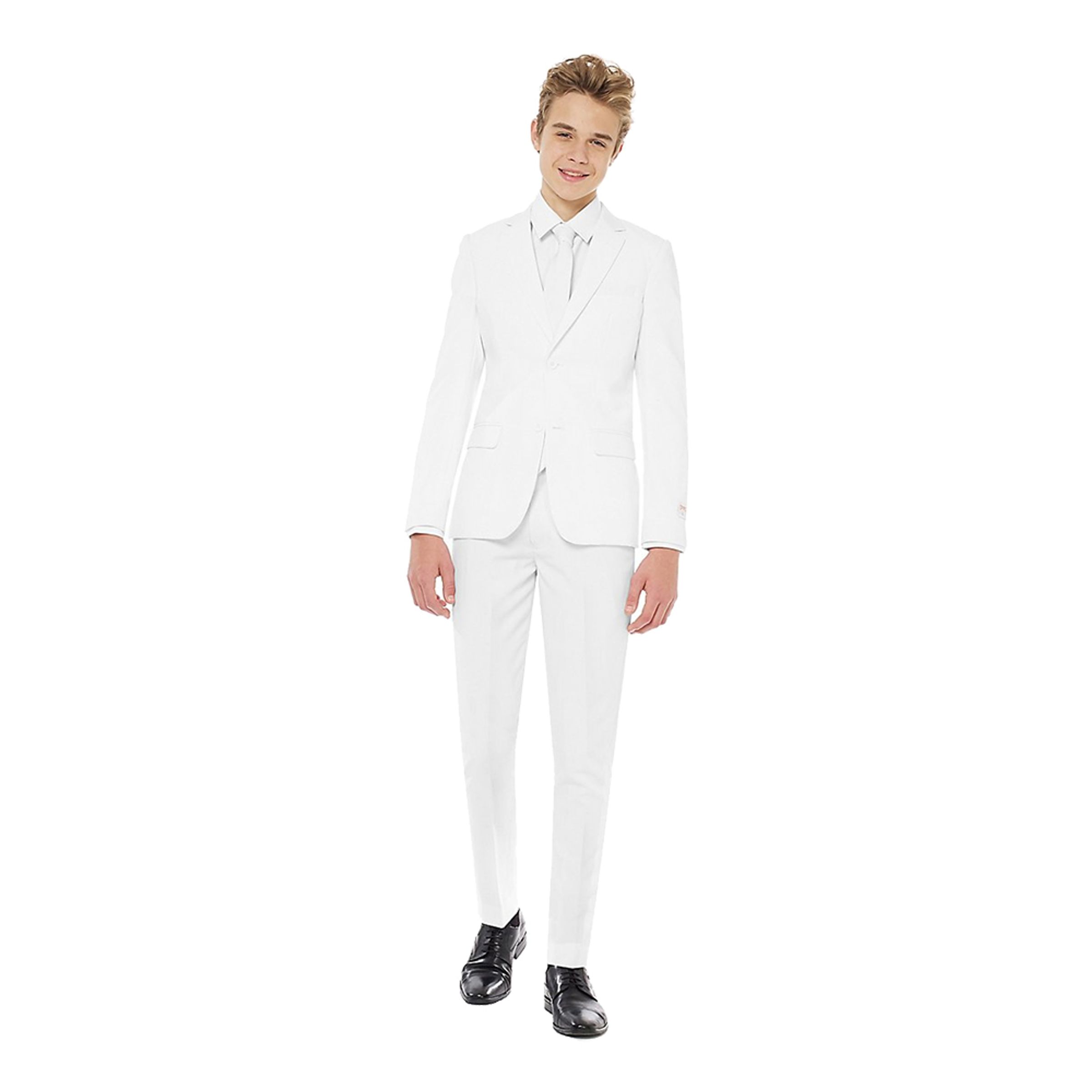 OppoSuits Teen White Knight Kostym - 146/152 | Hem//Bartillbehör//Barinredning | PartyOutlet