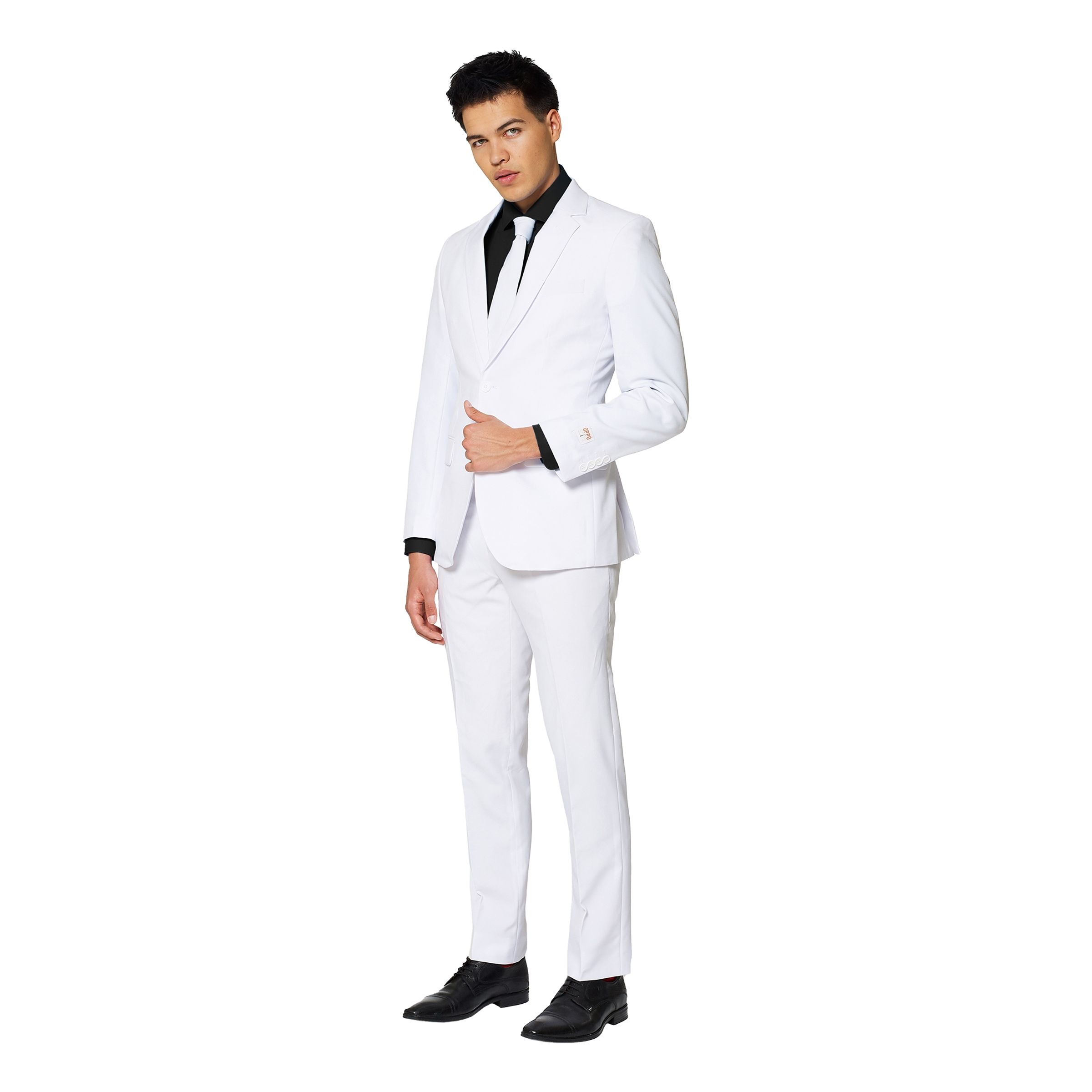 OppoSuits White Knight Kostym - 46