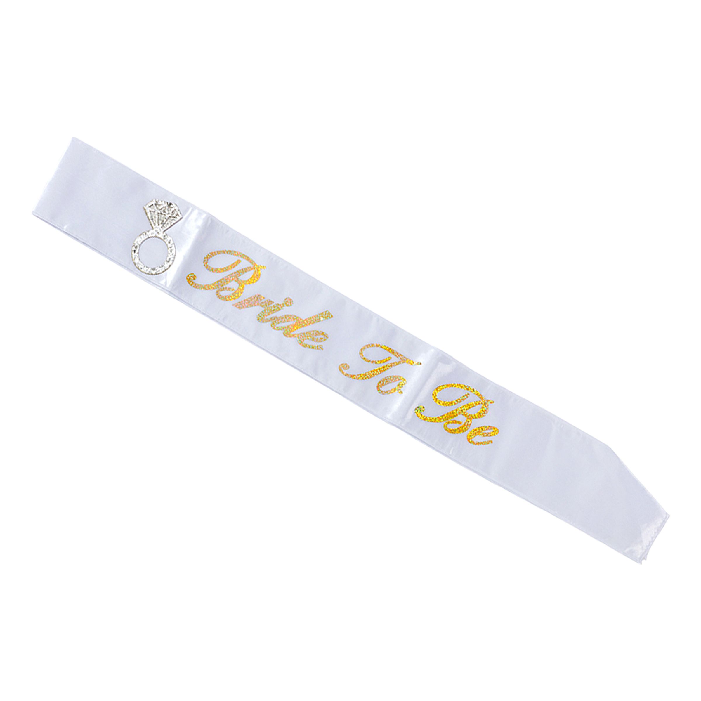 Ordensband Bride to Be Glitter | Hem - Teman - Evenemang - Möhippa | Party Outlet