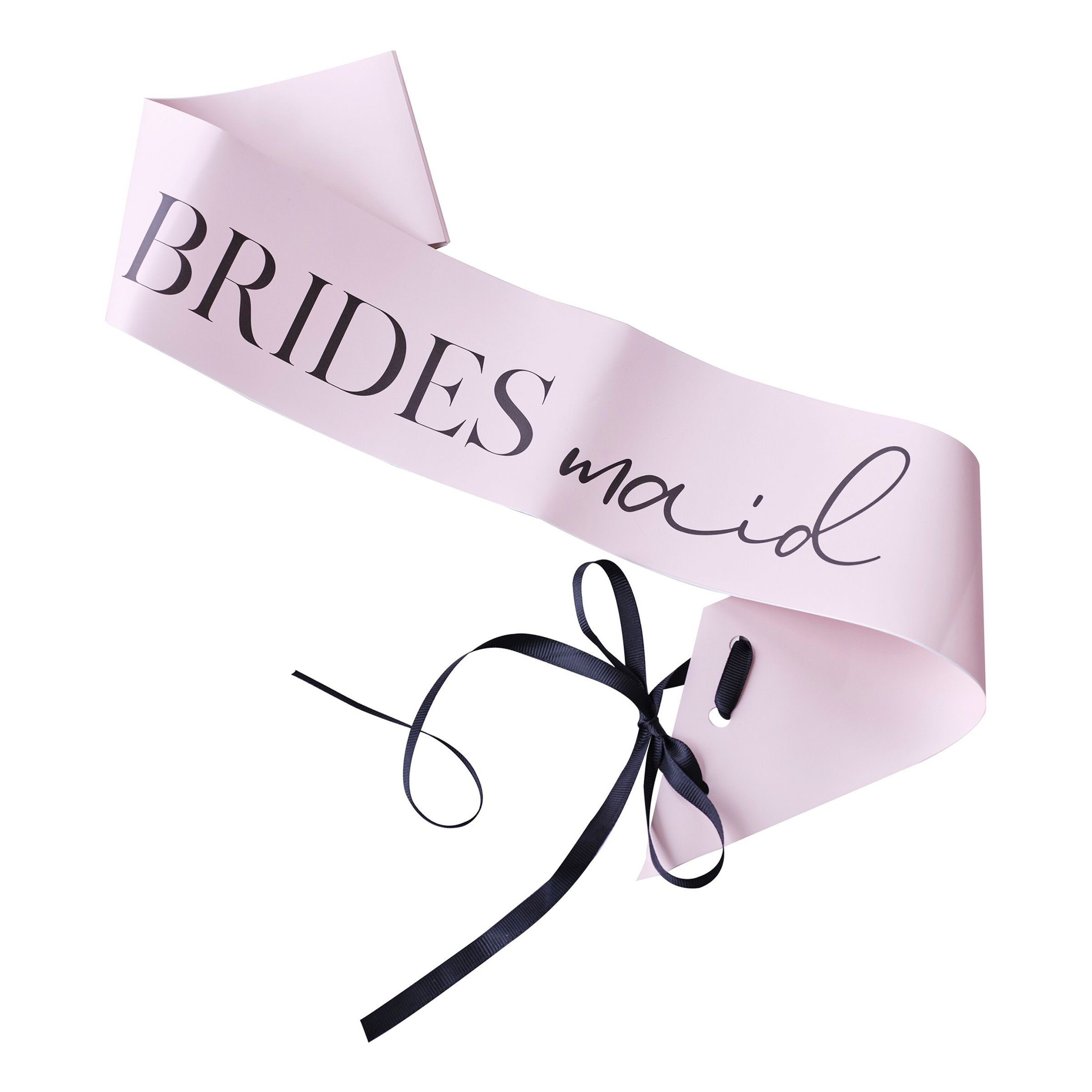 Läs mer om Ordensband Bridesmaid Rosa - 2-pack