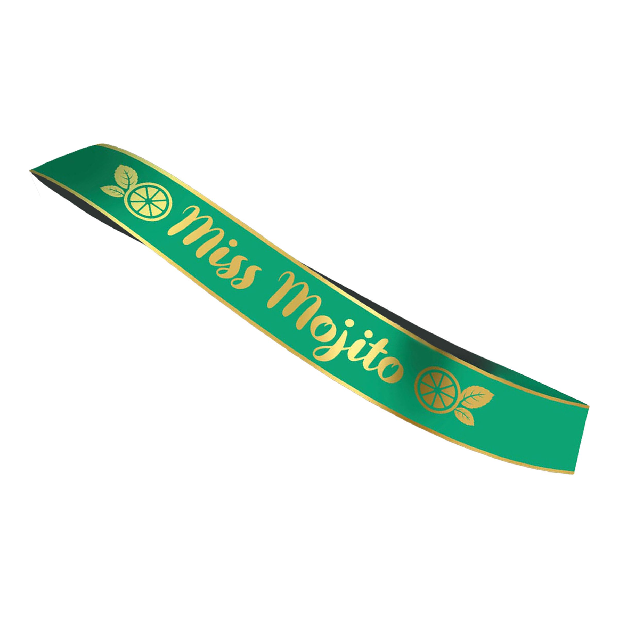 Ordensband Miss Mojito - One size | Hem - Teman - Färger - Grön | Pryloteket