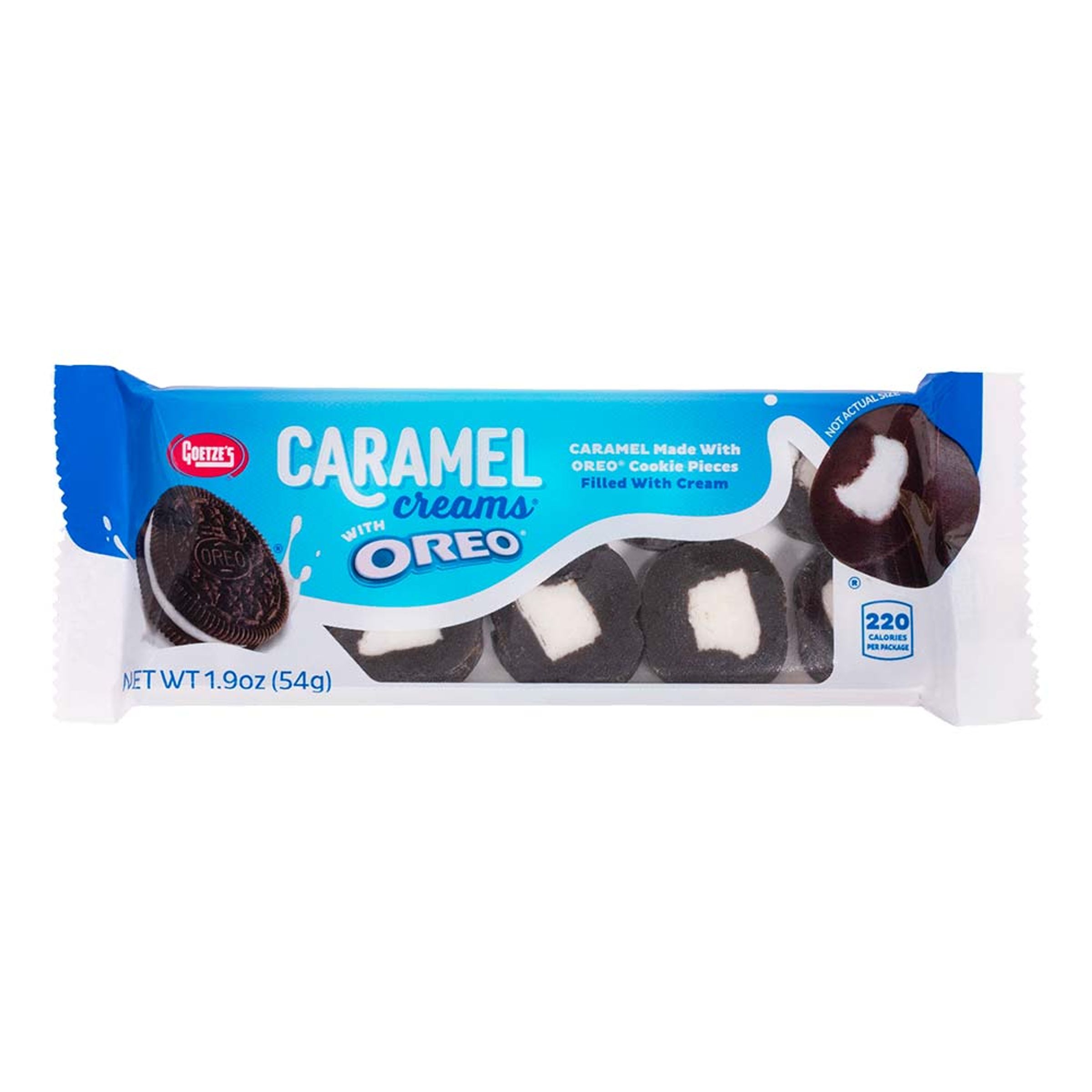 Läs mer om Oreo Caramel Creams - 54 gram