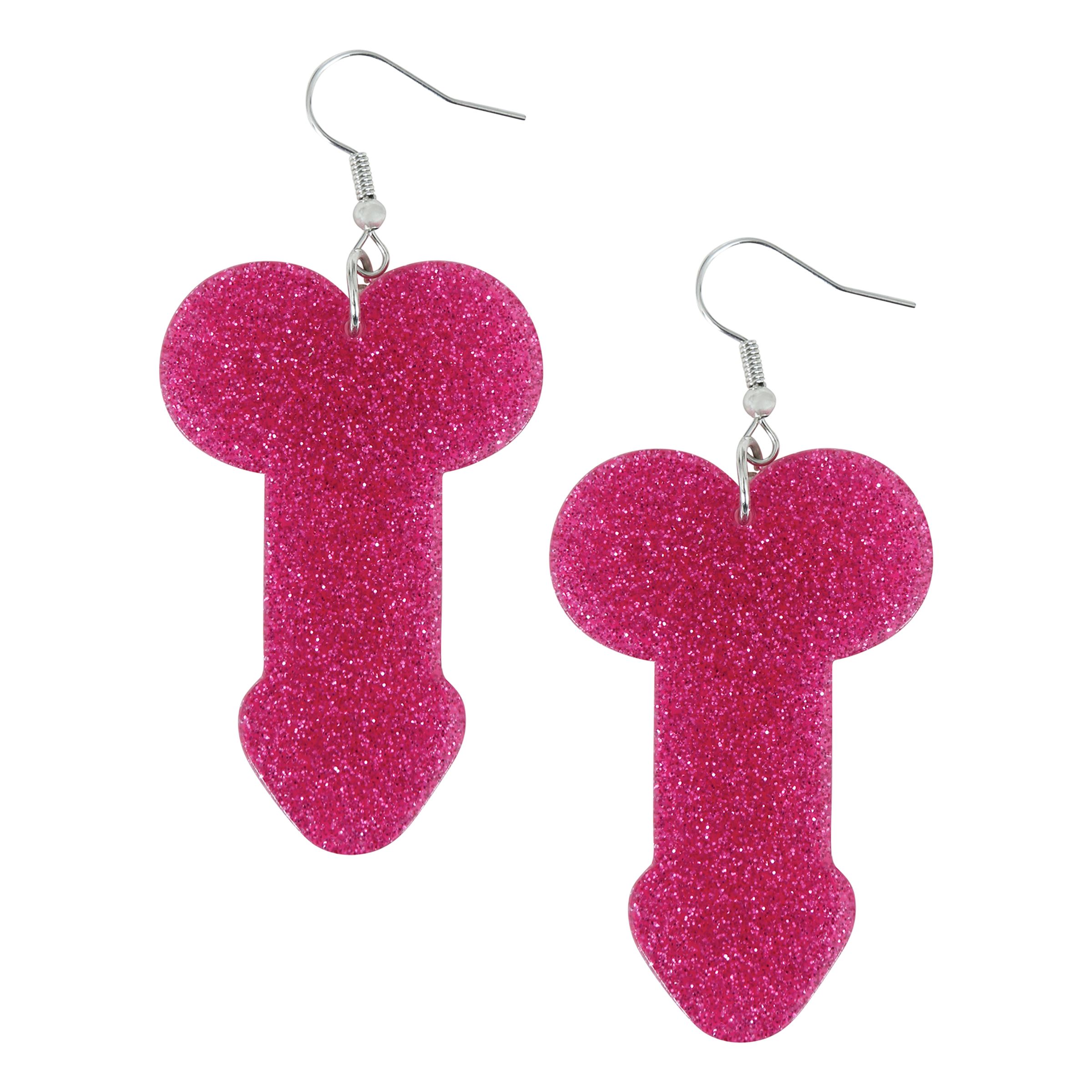 Örhängen Penis Rosa | Hem - Roliga Prylar - Sex & Lust - Sexspex | Maskeradspecialisten
