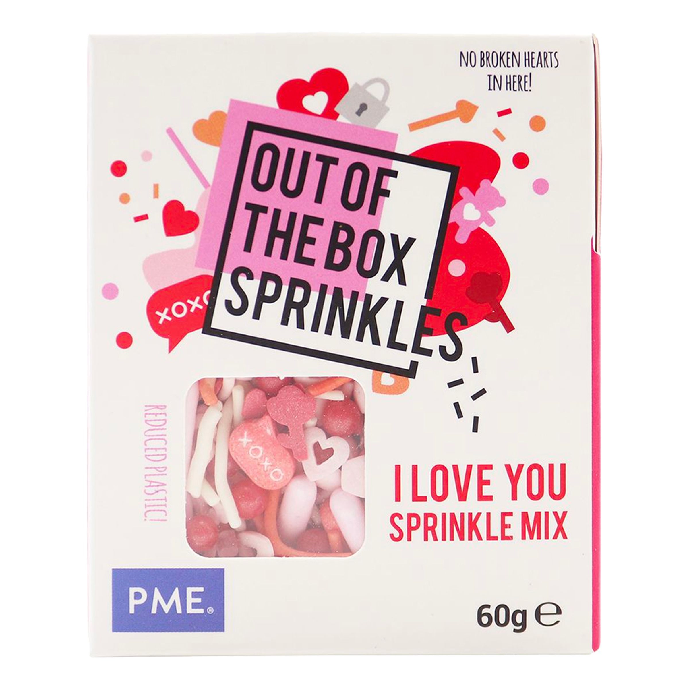 Läs mer om Strössel Kärlek Mix - 60 gram