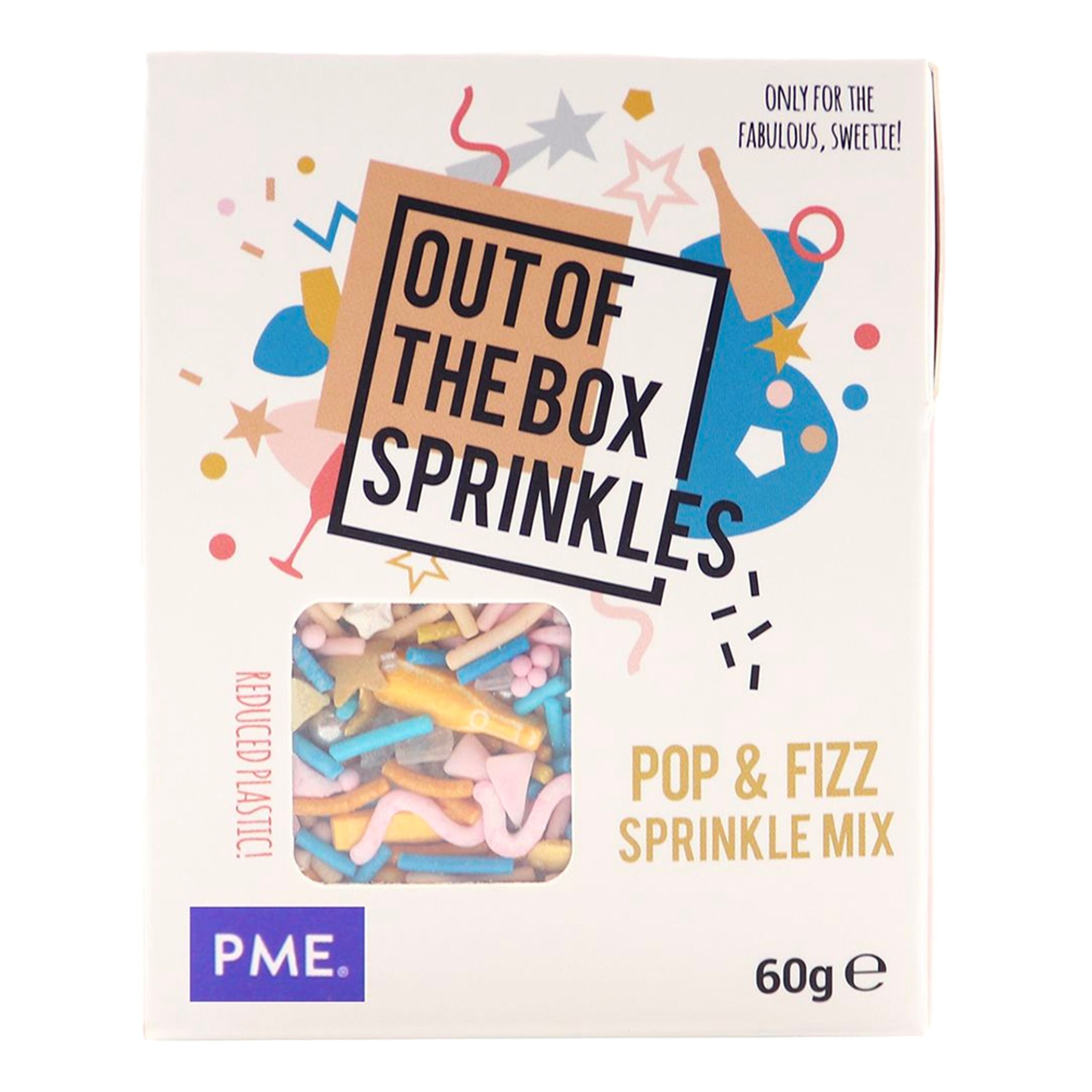 PME Strösselmix Pop & Fizz - 60 gram