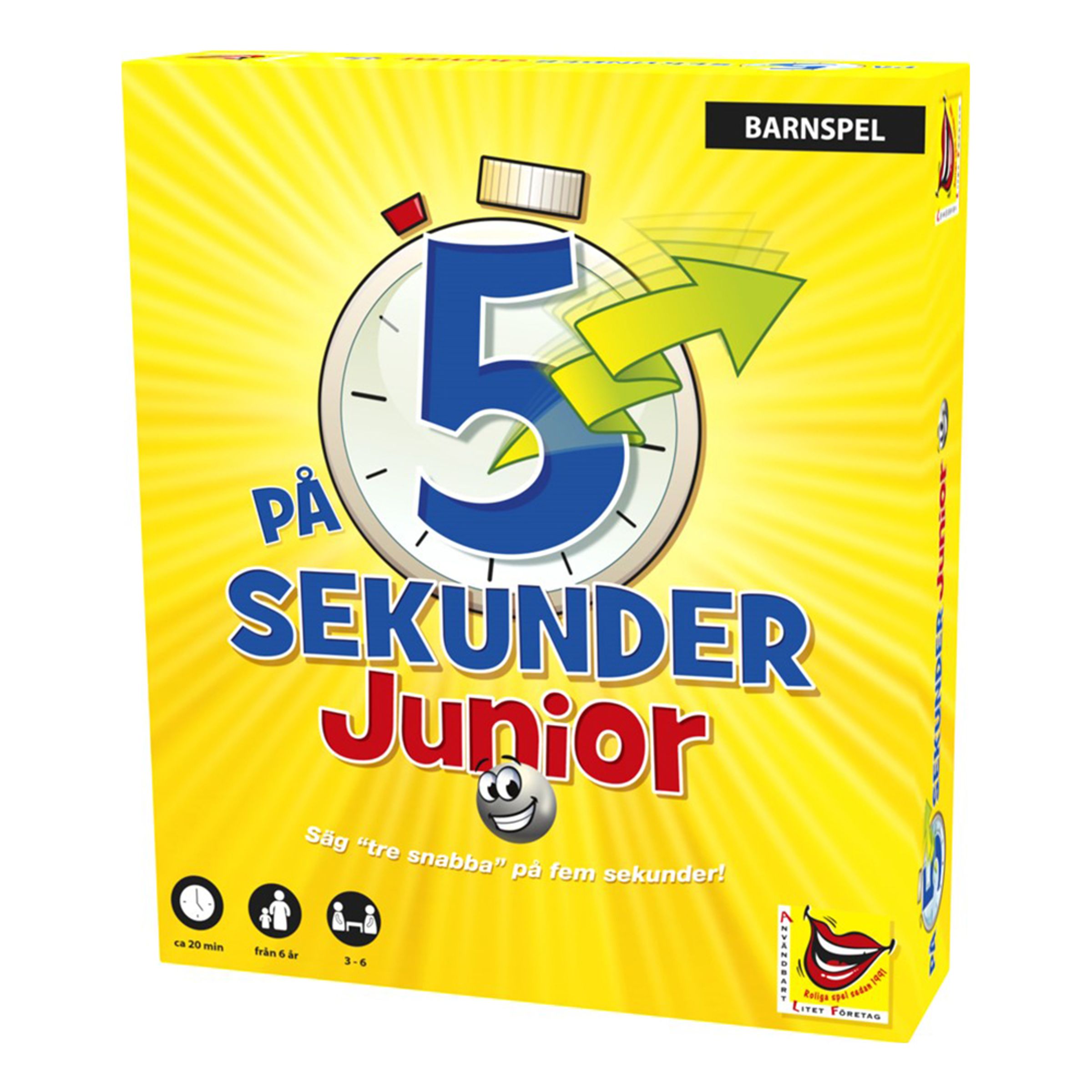 Läs mer om På 5 Sekunder Junior Barnspel