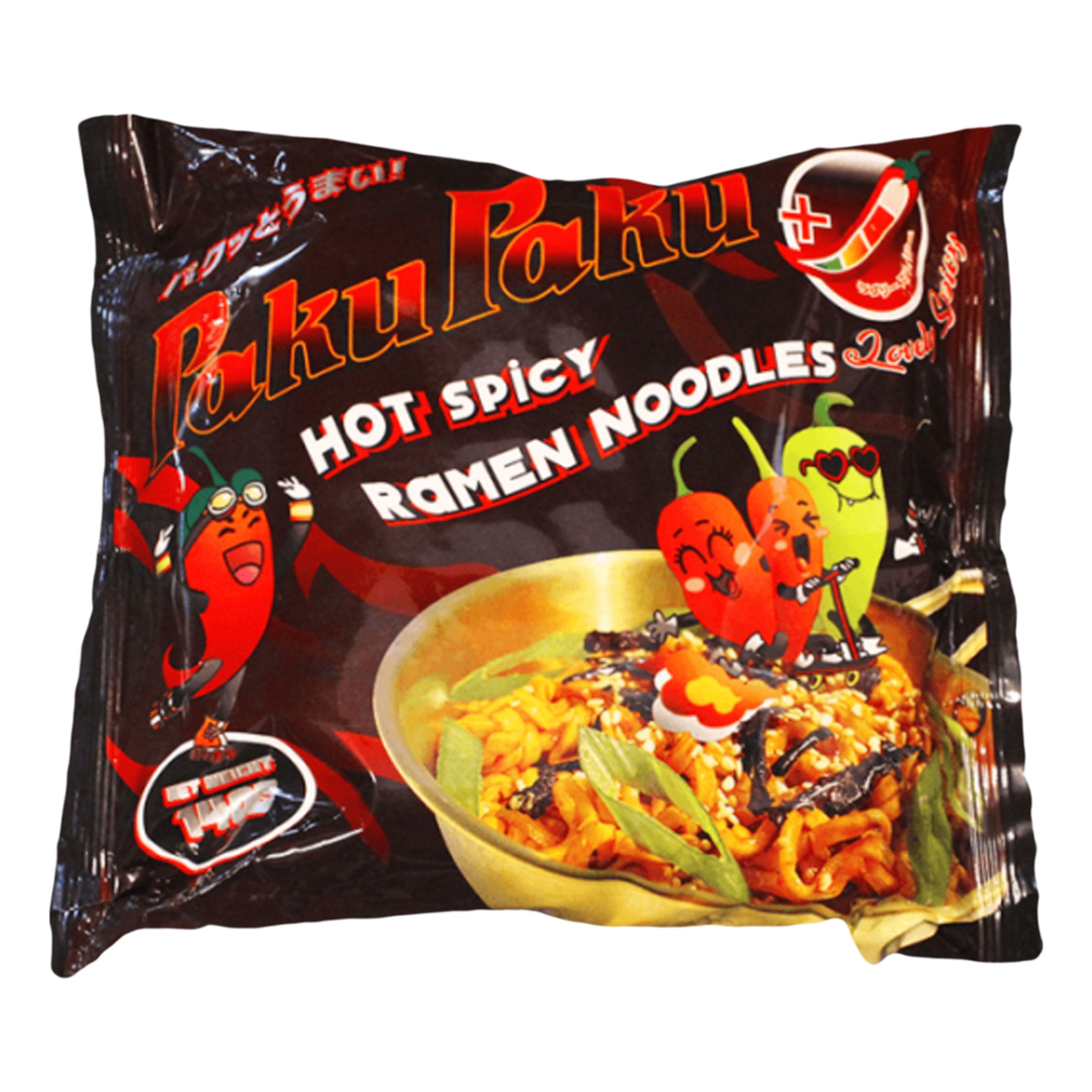 PakuPaku Ramen Nudlar Lovely Spicy
