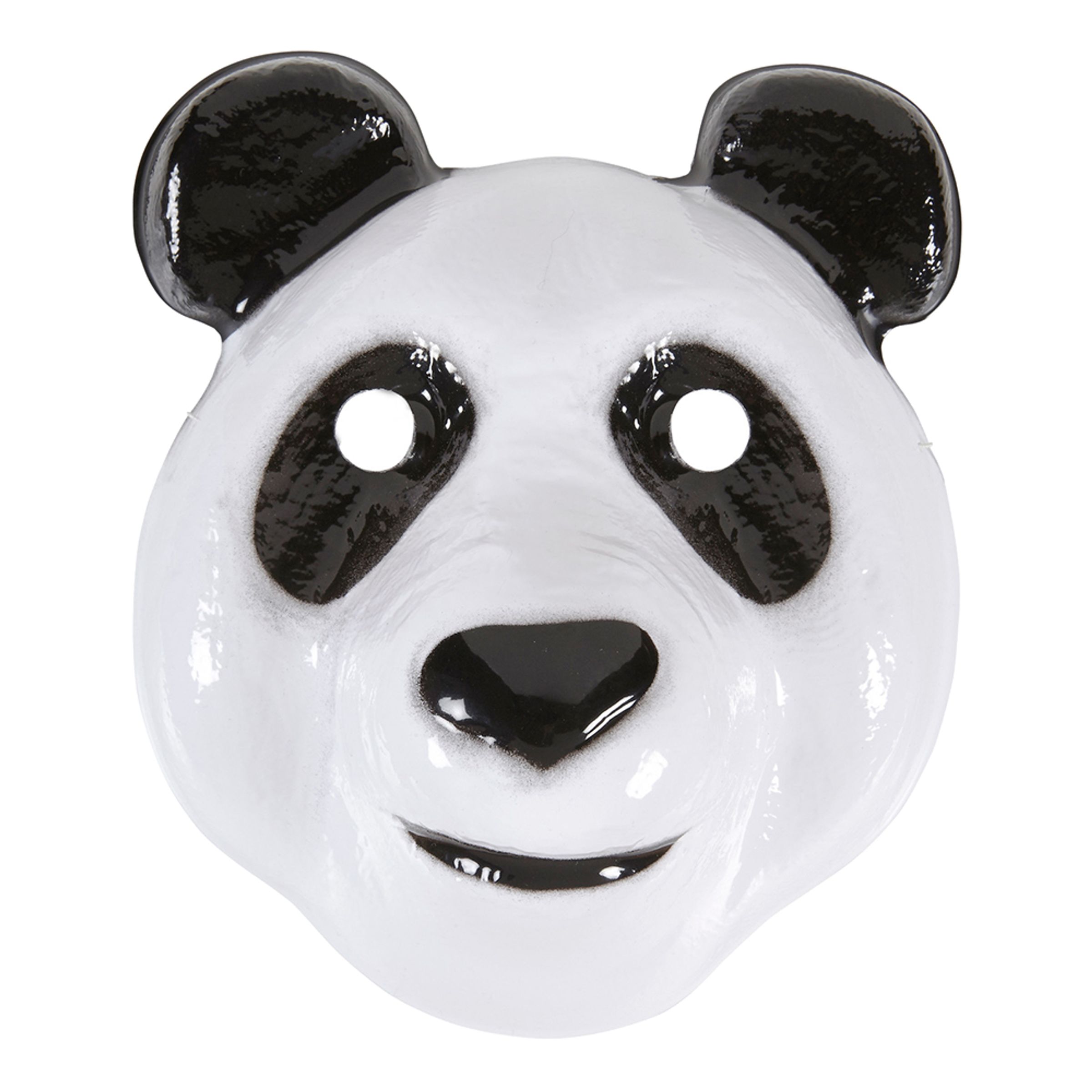 Djurmasker - Panda Plastmask - One size