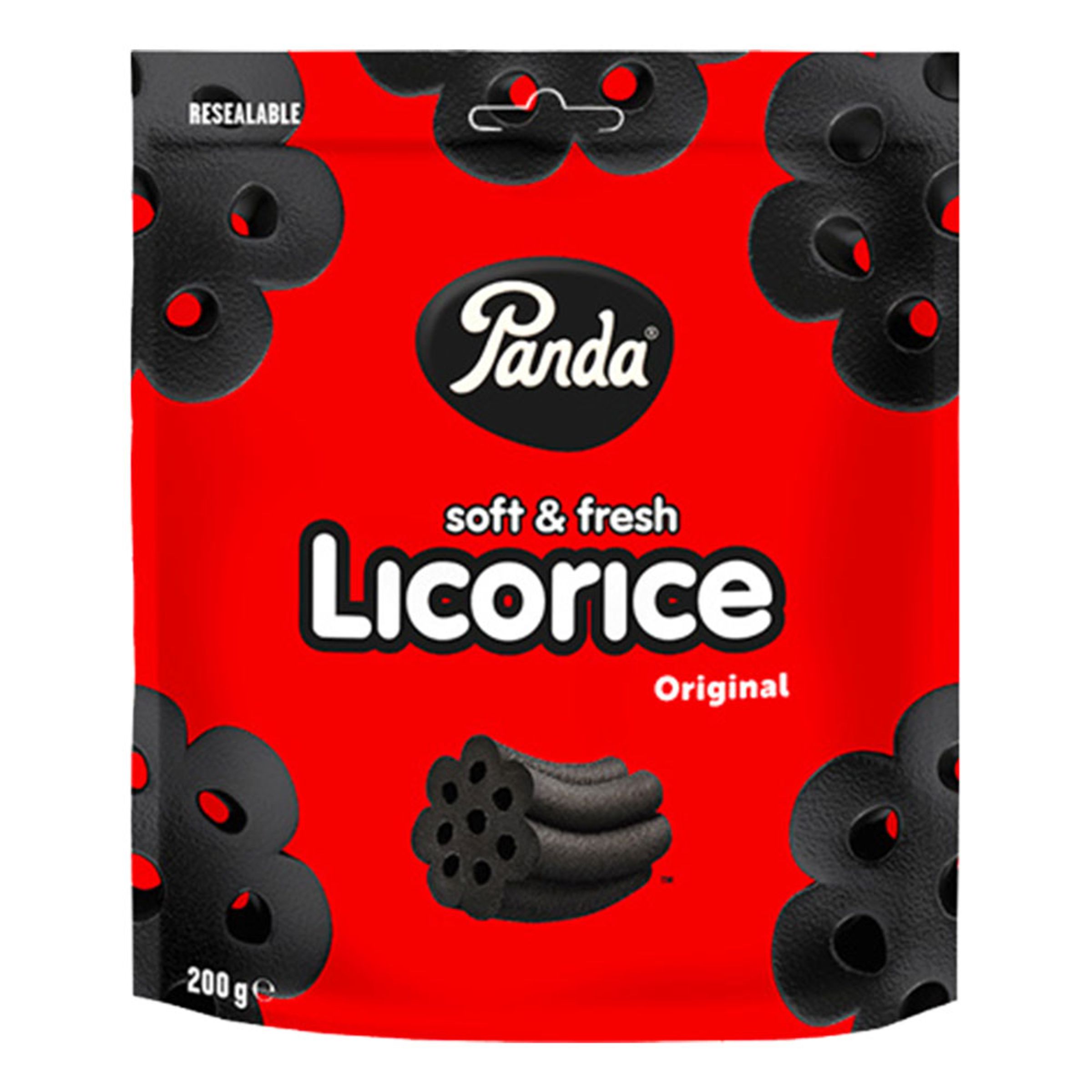 Läs mer om Panda Soft & Fresh Licorice Original - 200 gram