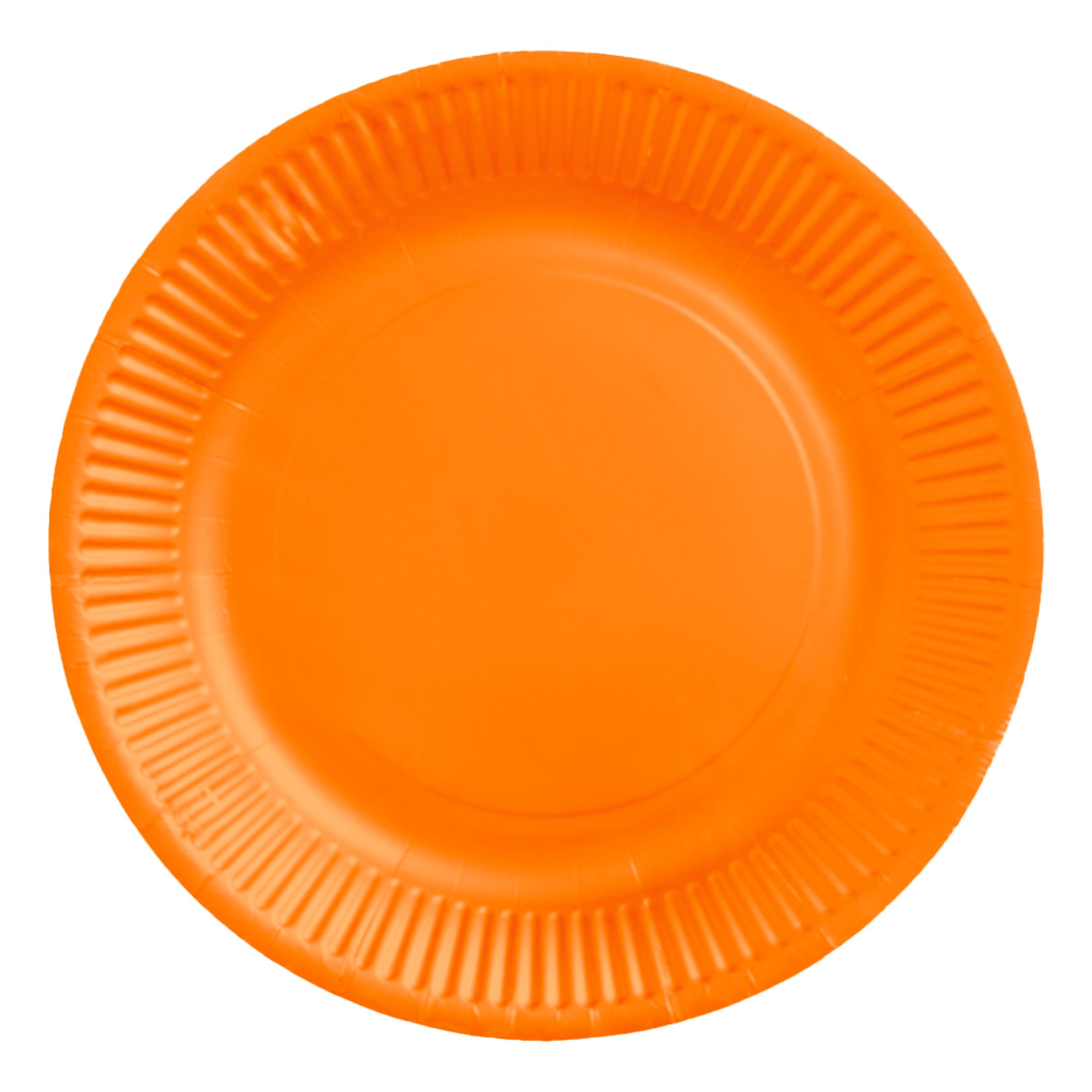 Pappersassietter Orange - 8-pack