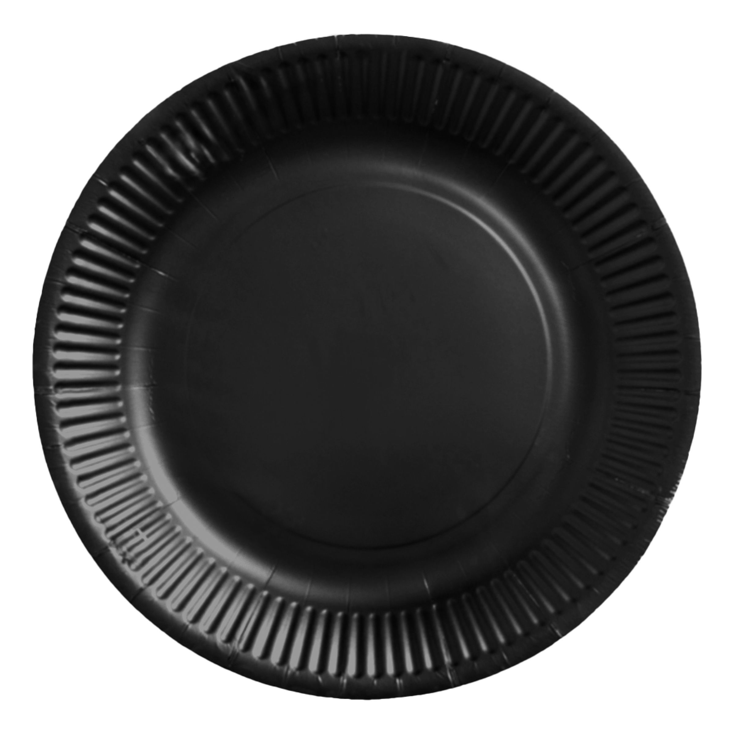Pappersassietter Svarta - 8-pack
