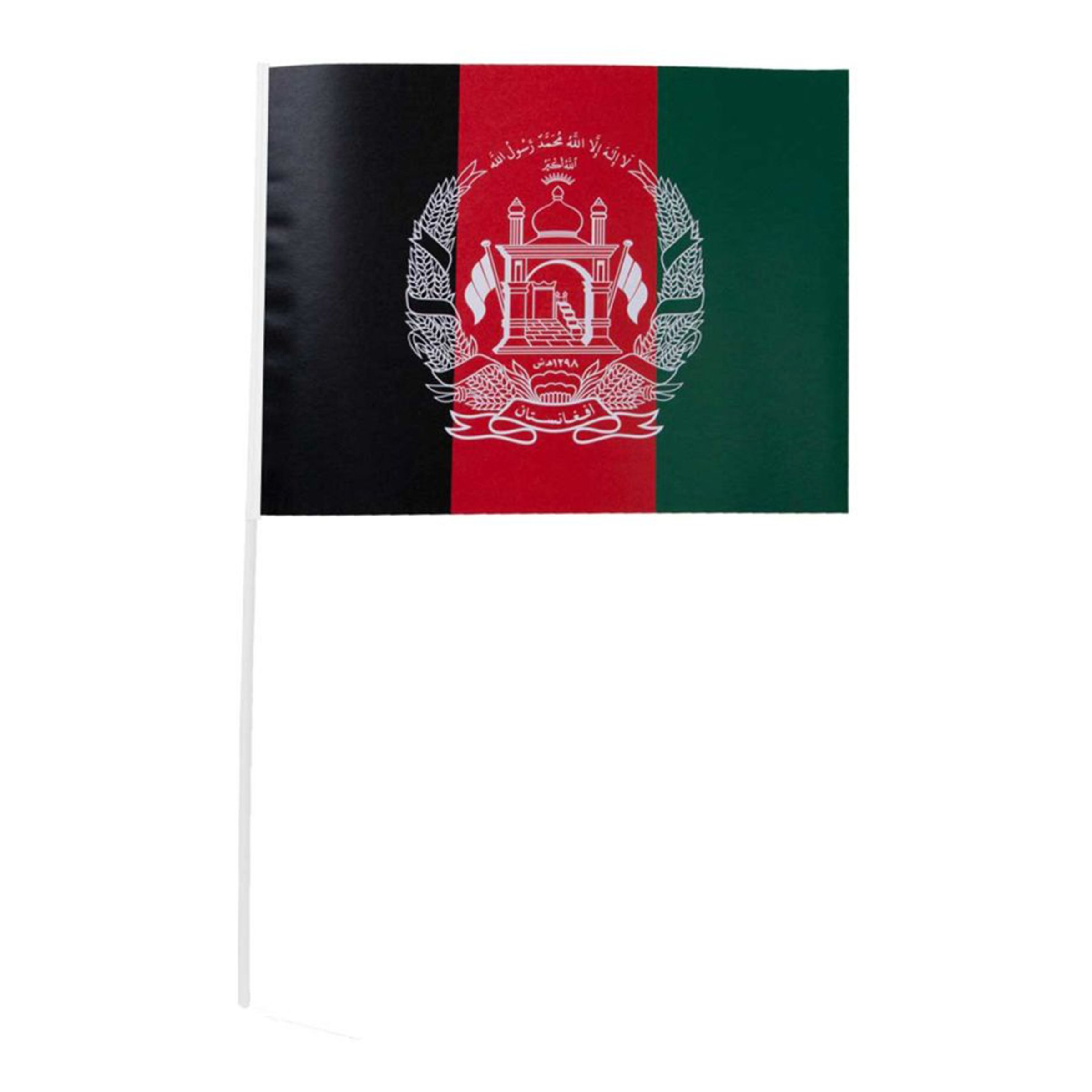 Pappersflagga Afghanistan