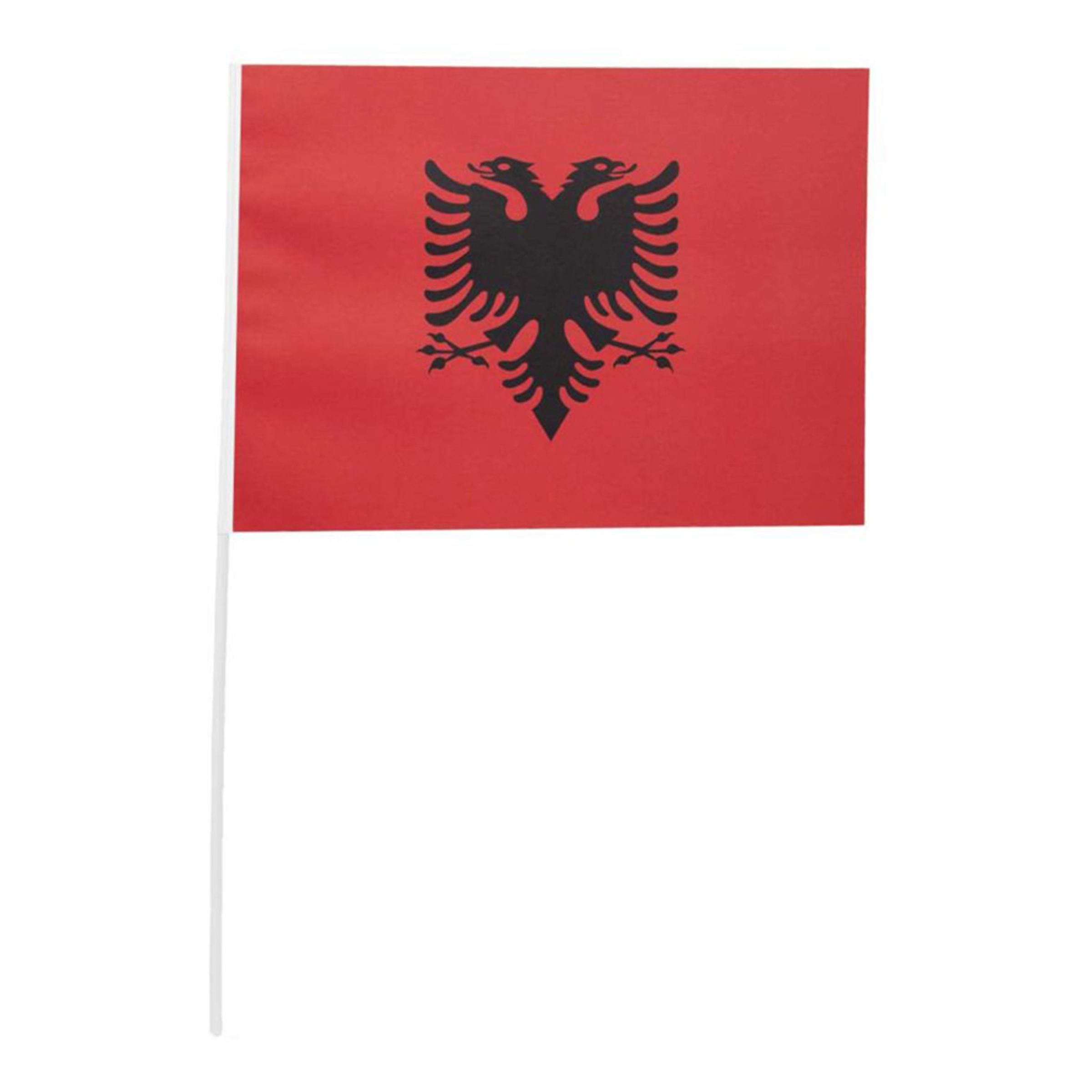Läs mer om Pappersflagga Albanien