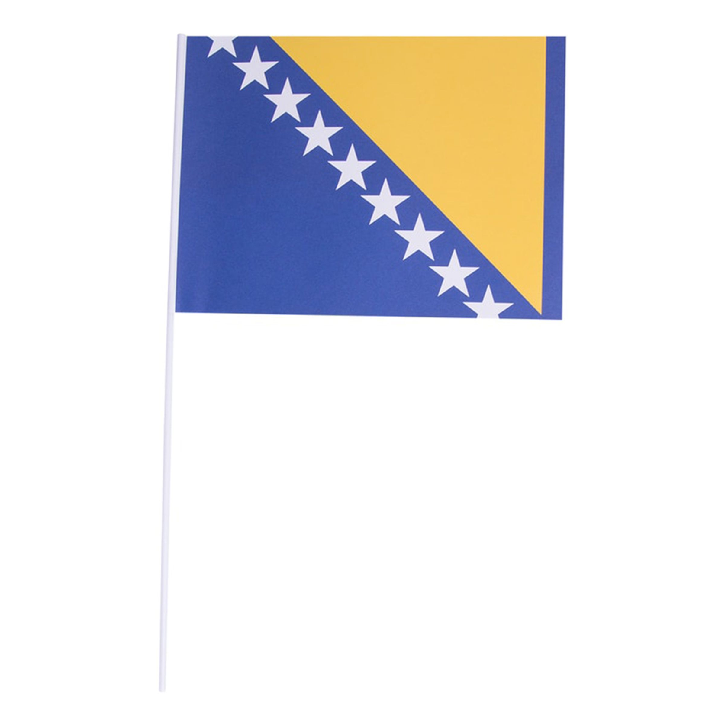 Pappersflagga Bosnien Hercegovina - 1-pack