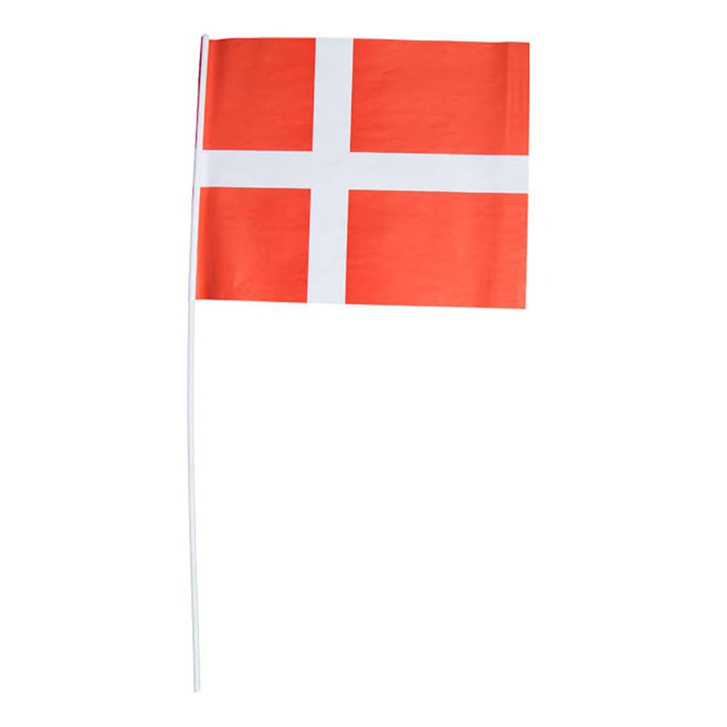 Pappersflagga Danmark - 1-pack